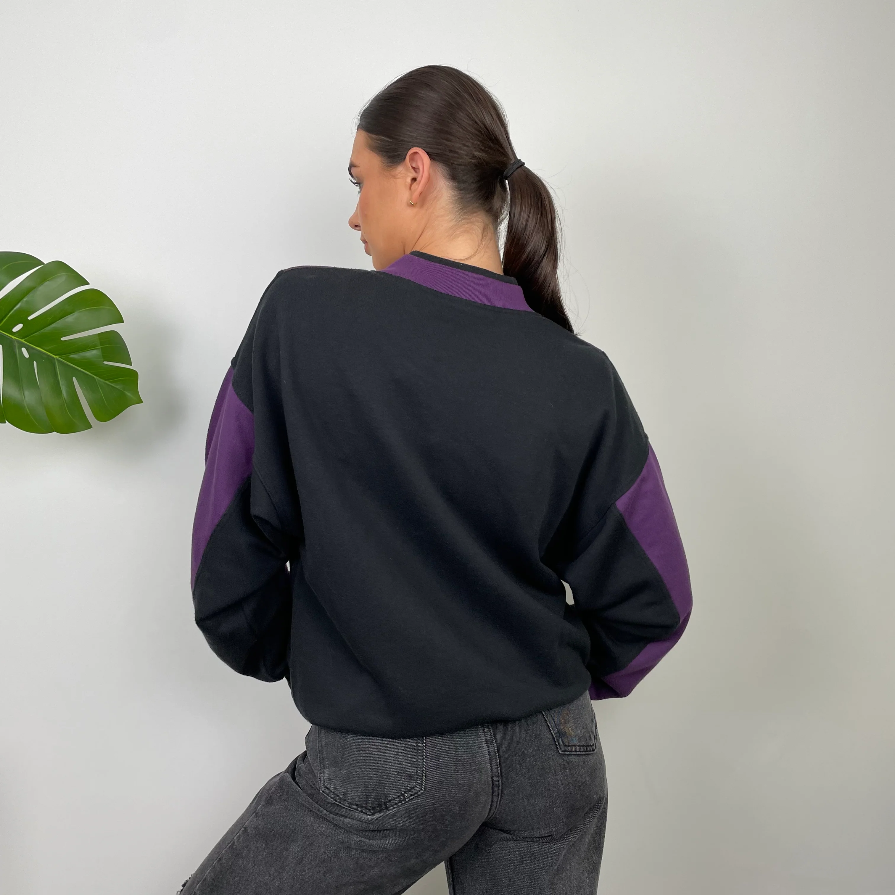 Adidas Black Spell Out Sweatshirt (M) - Image 13