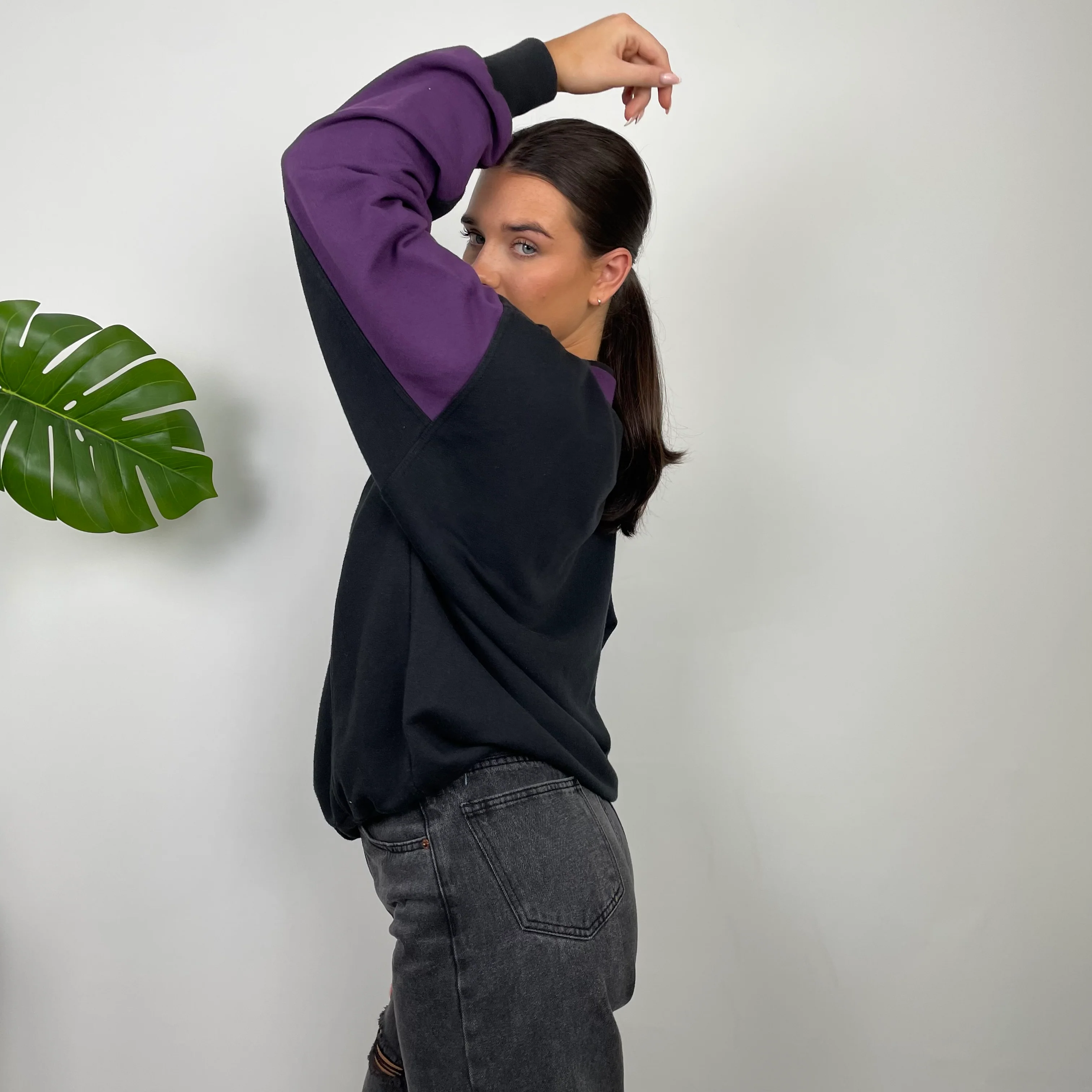 Adidas Black Spell Out Sweatshirt (M) - Image 15