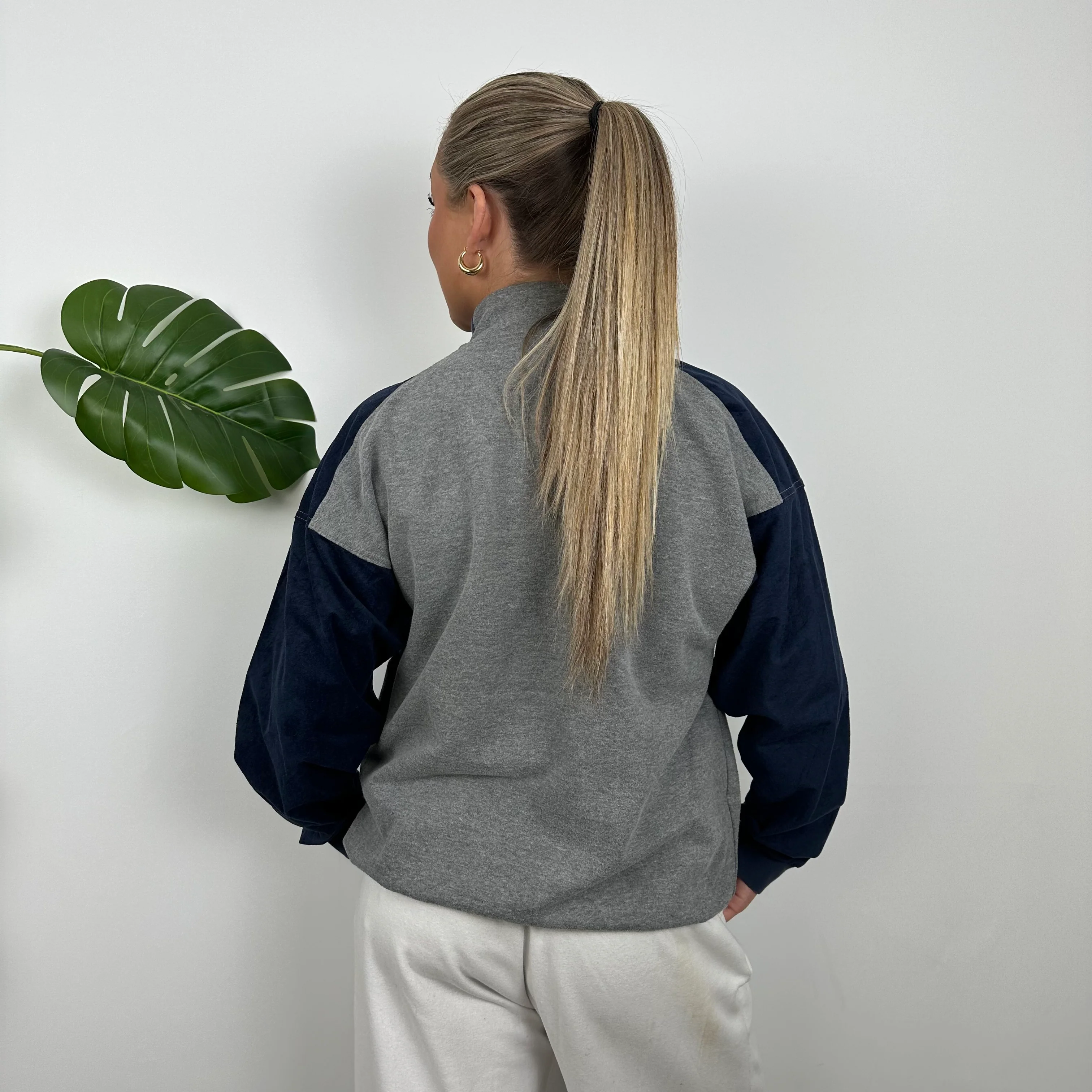 Adidas One World RARE Spell Out Quarter Zip Sweatshirt (M) - Image 9