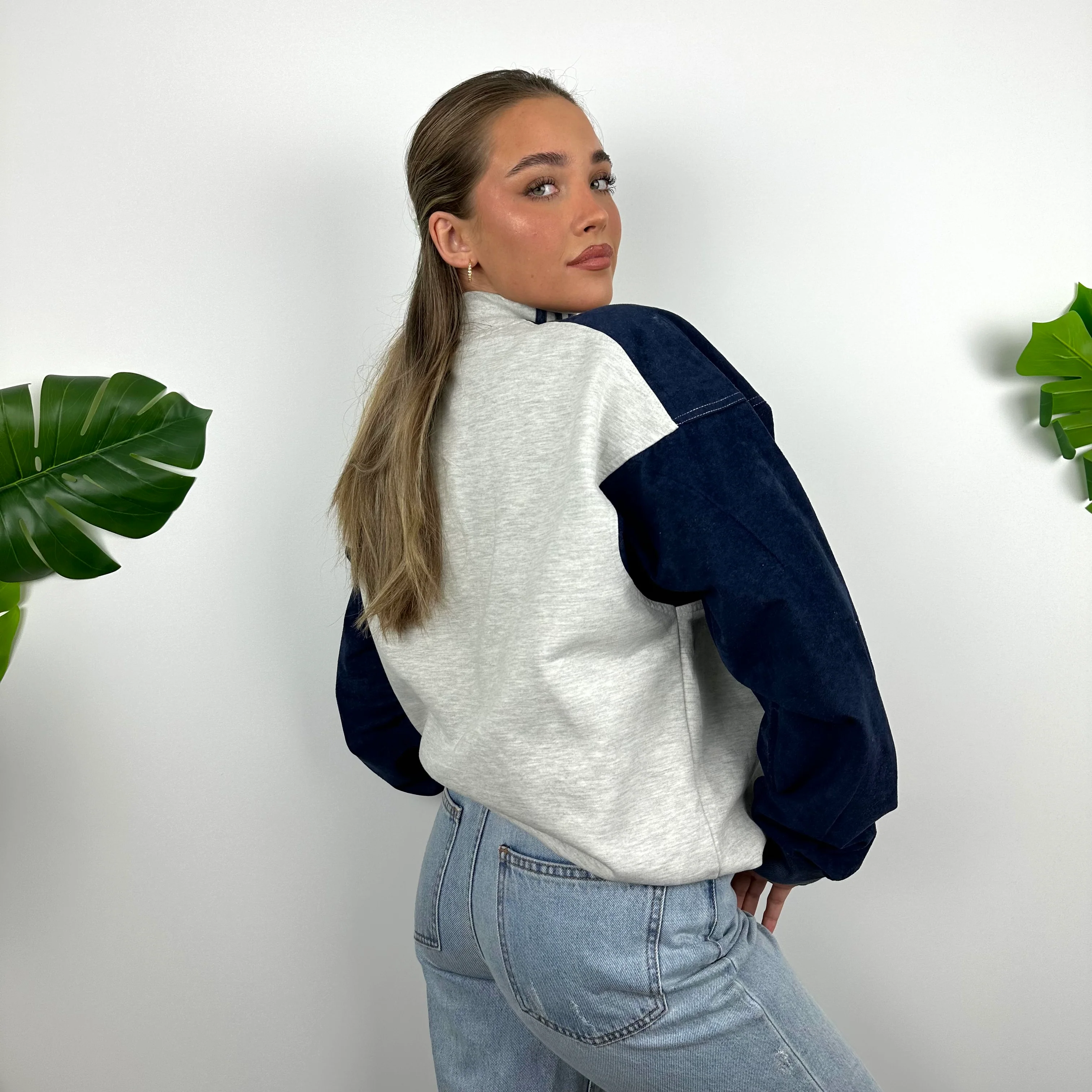 Adidas One World RARE Spell Out Quarter Zip Sweatshirt (M) - Image 7