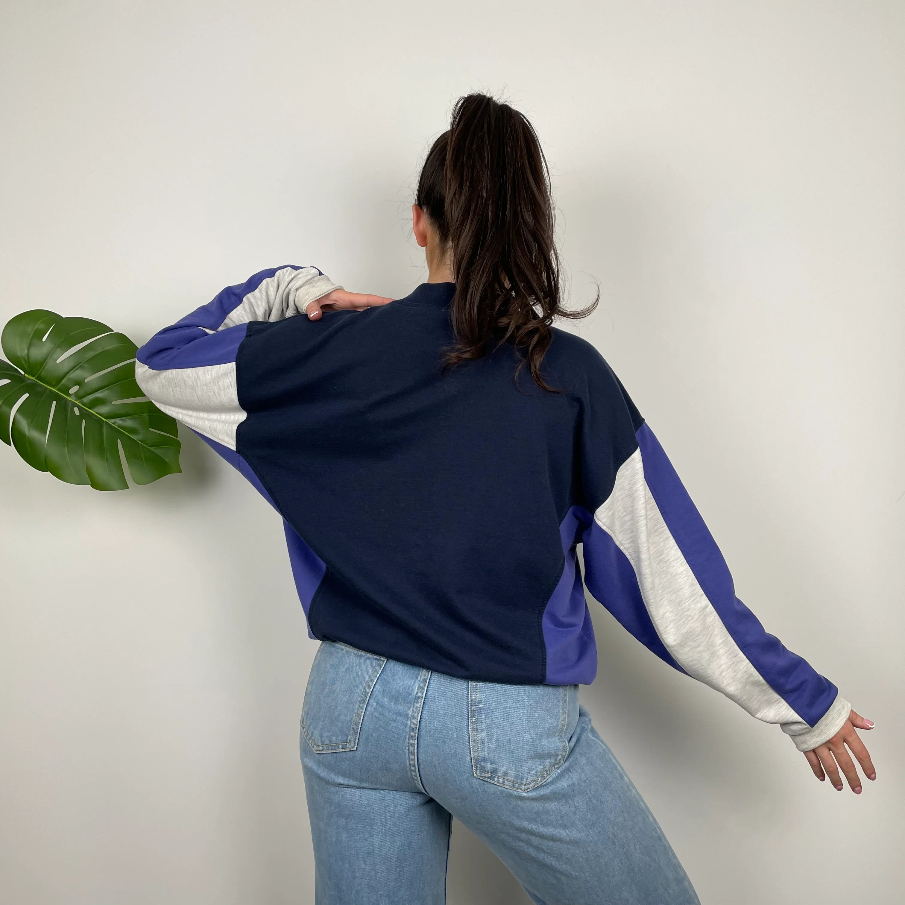 Adidas RARE Colour Block Spell Out Sweatshirt (M) - Image 7