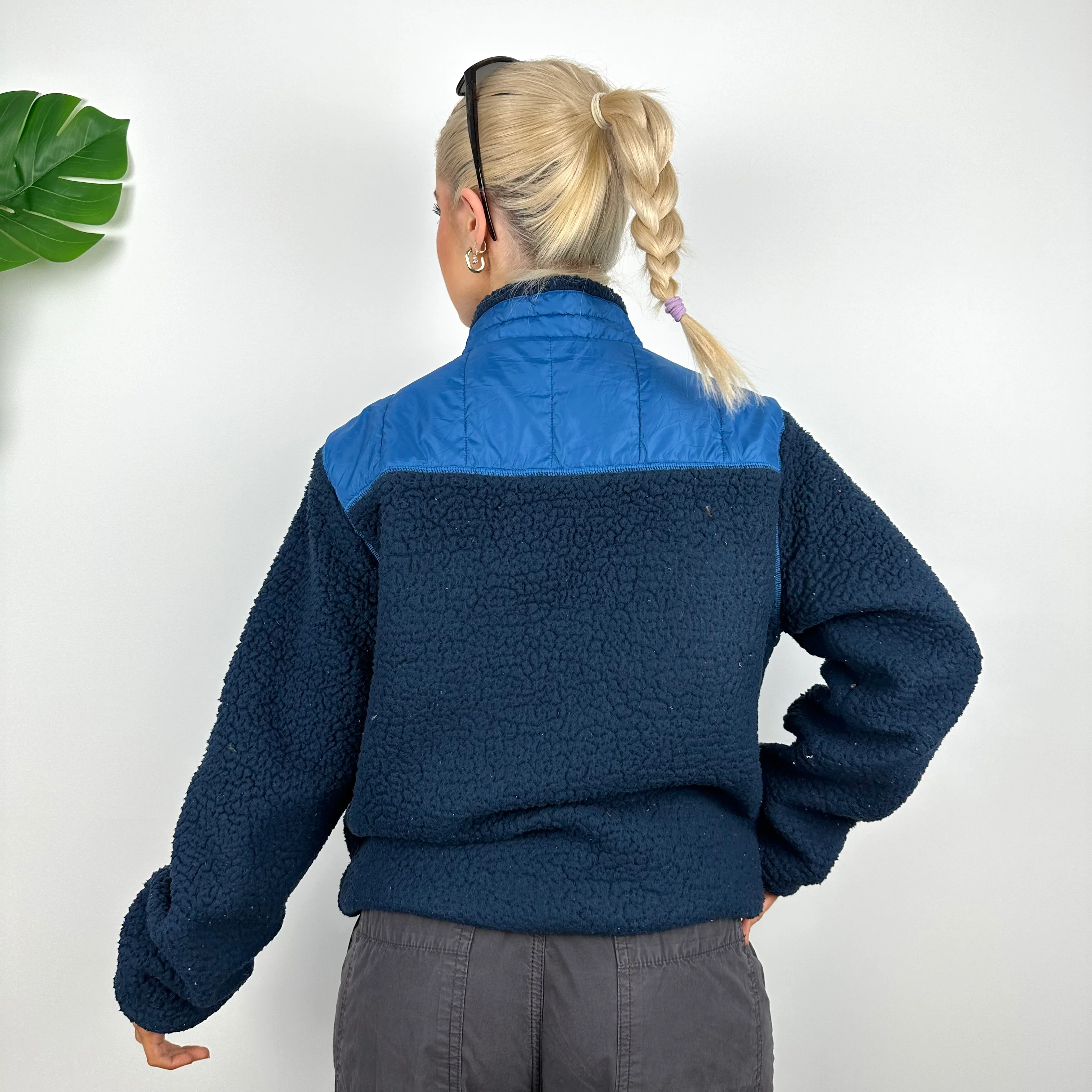 Adidas Teddy Bear Sherpa Fleece Zip Up Jacket (M) - Image 7