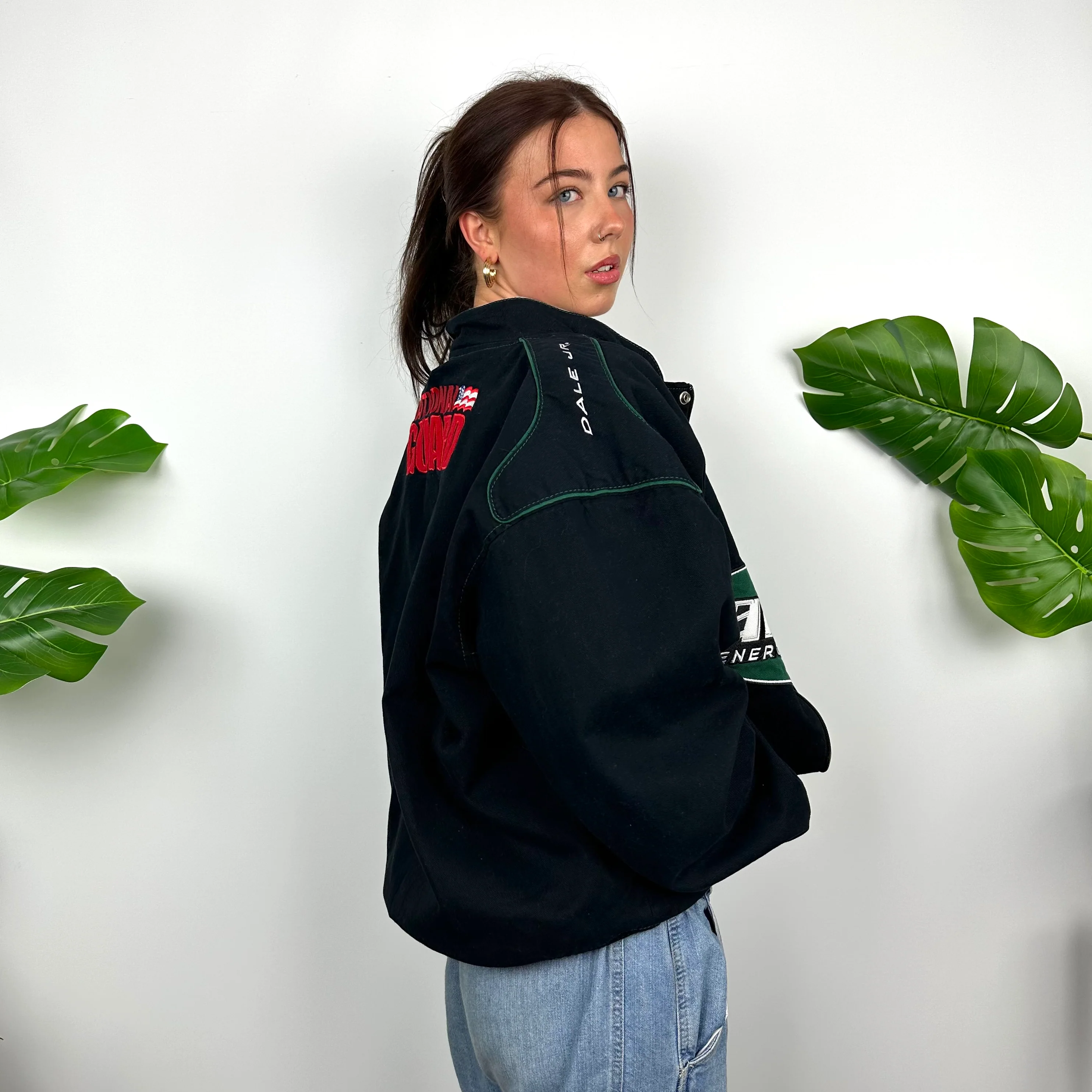 AMP Energy RARE Black NASCAR Racing Jacket as worn by Bella Hadid (L) - Image 5