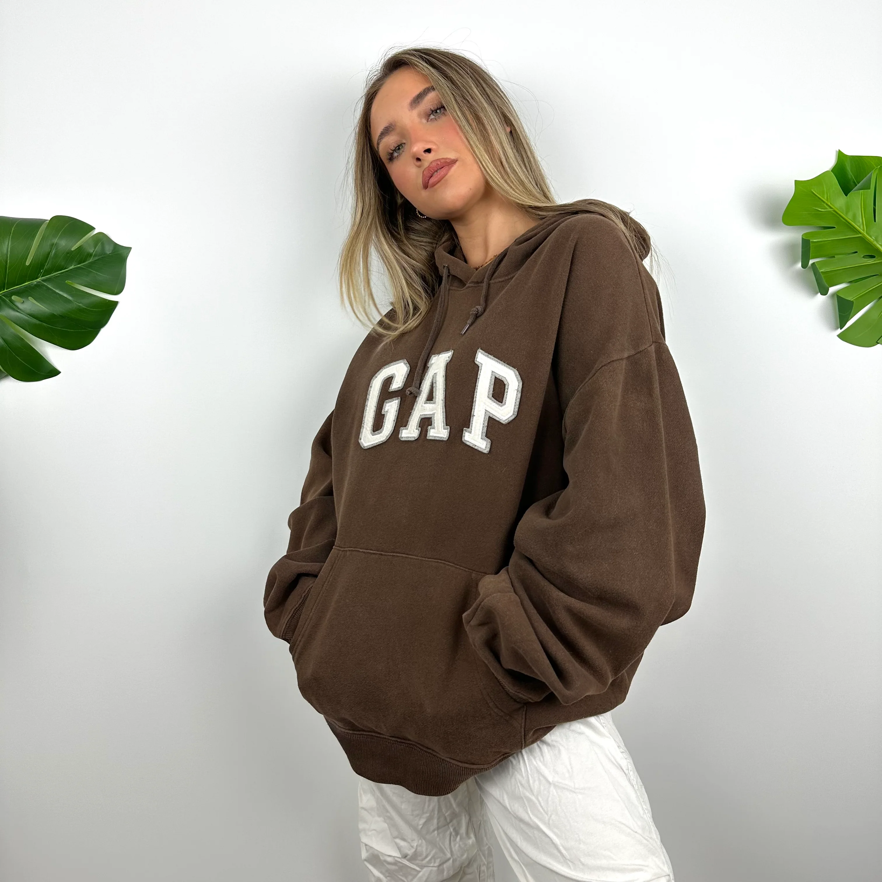 Brown GAP Hoodie (XL) - Image 5