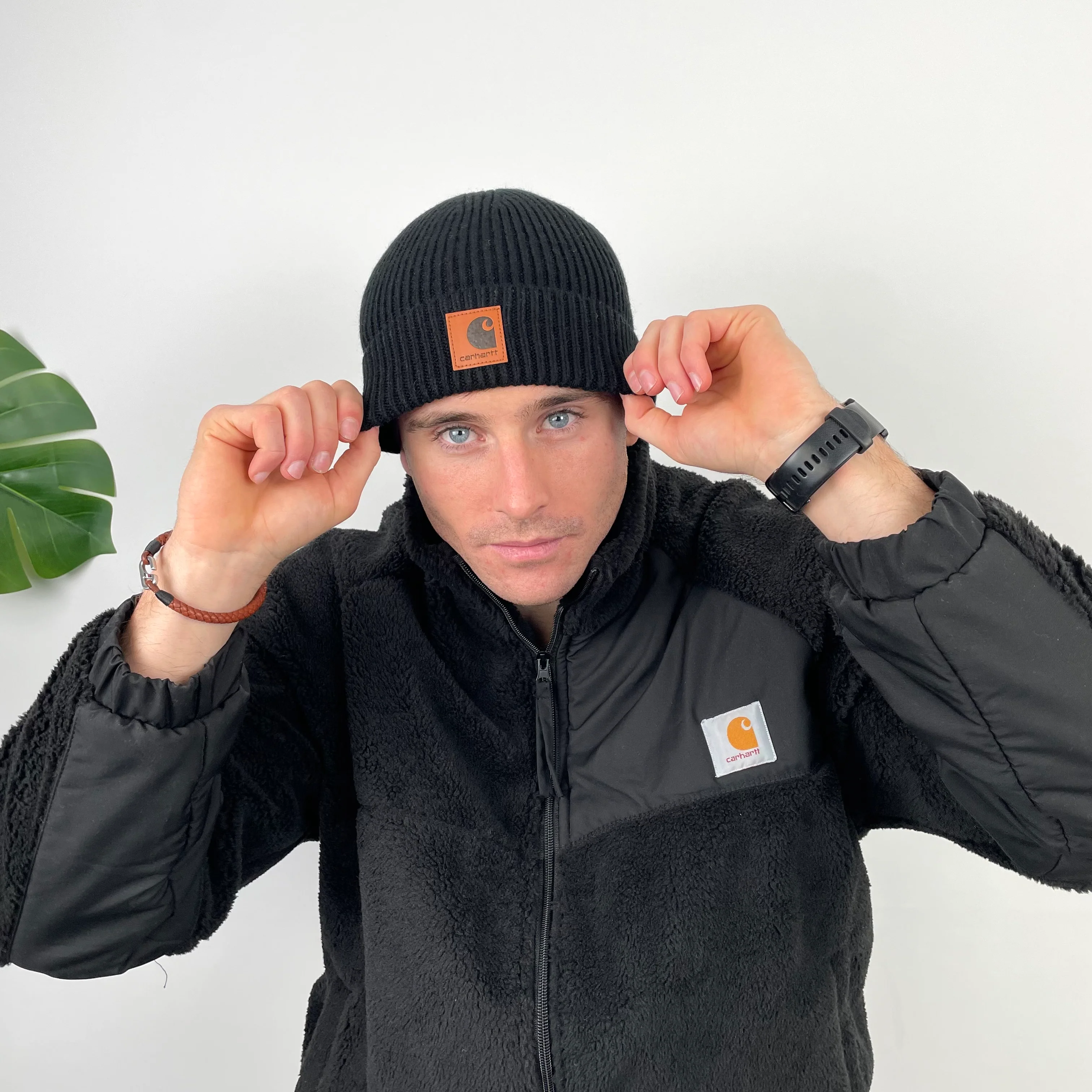 Carhartt Beanie in Black - Image 3