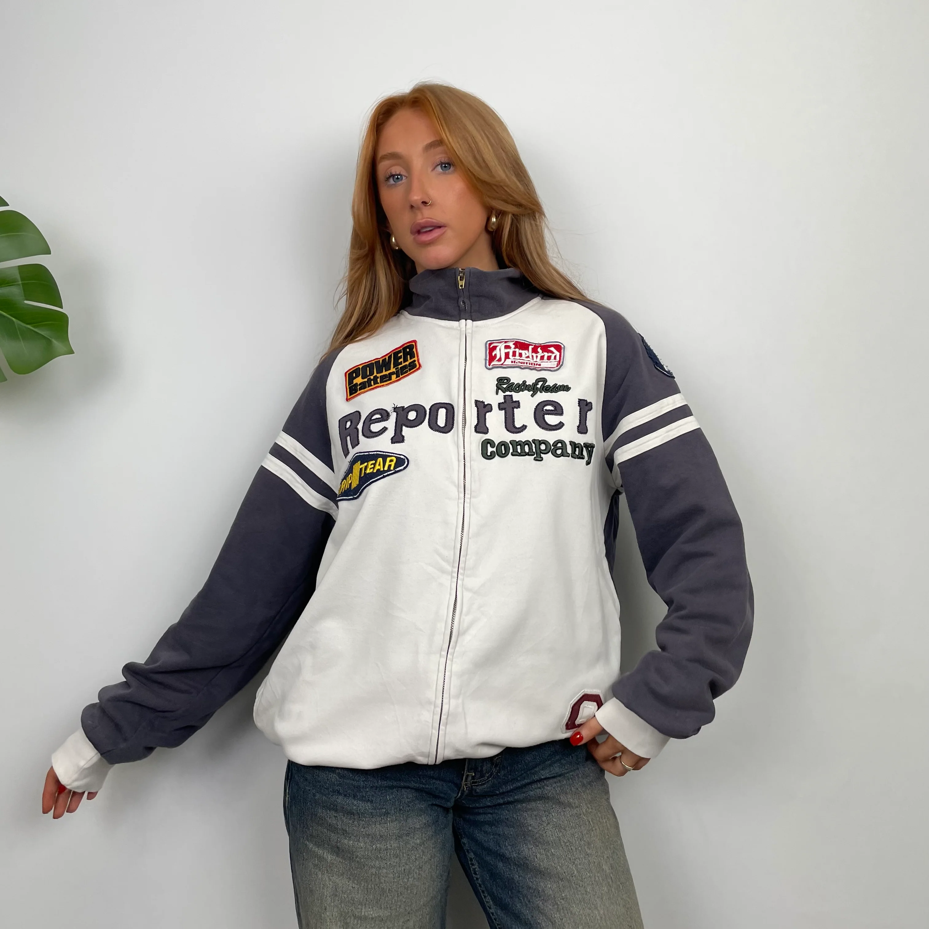 F1 Style Zip Up Sweatshirt Jacket (XL) - Image 3