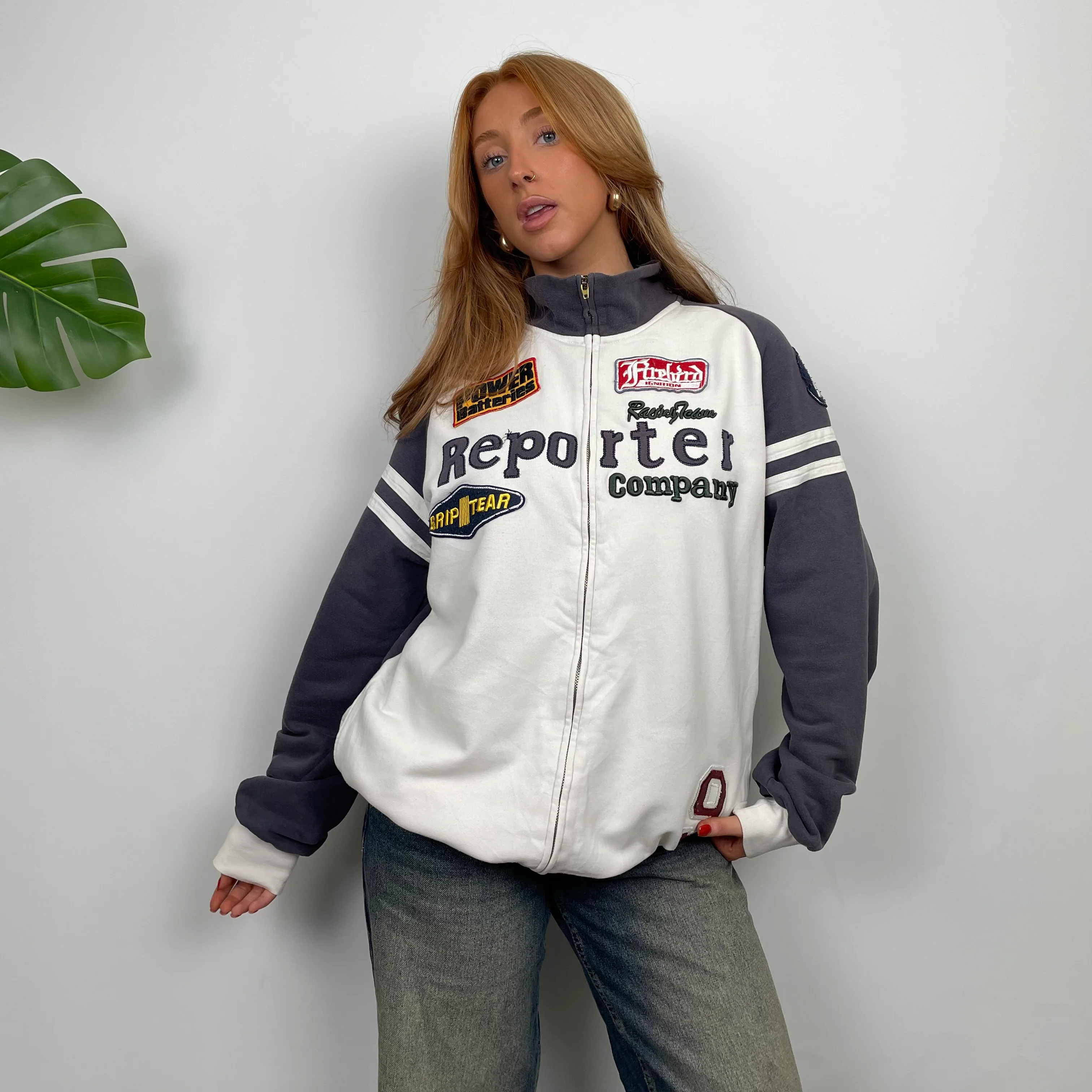 F1 Style Zip Up Sweatshirt Jacket (XL) - Image 5