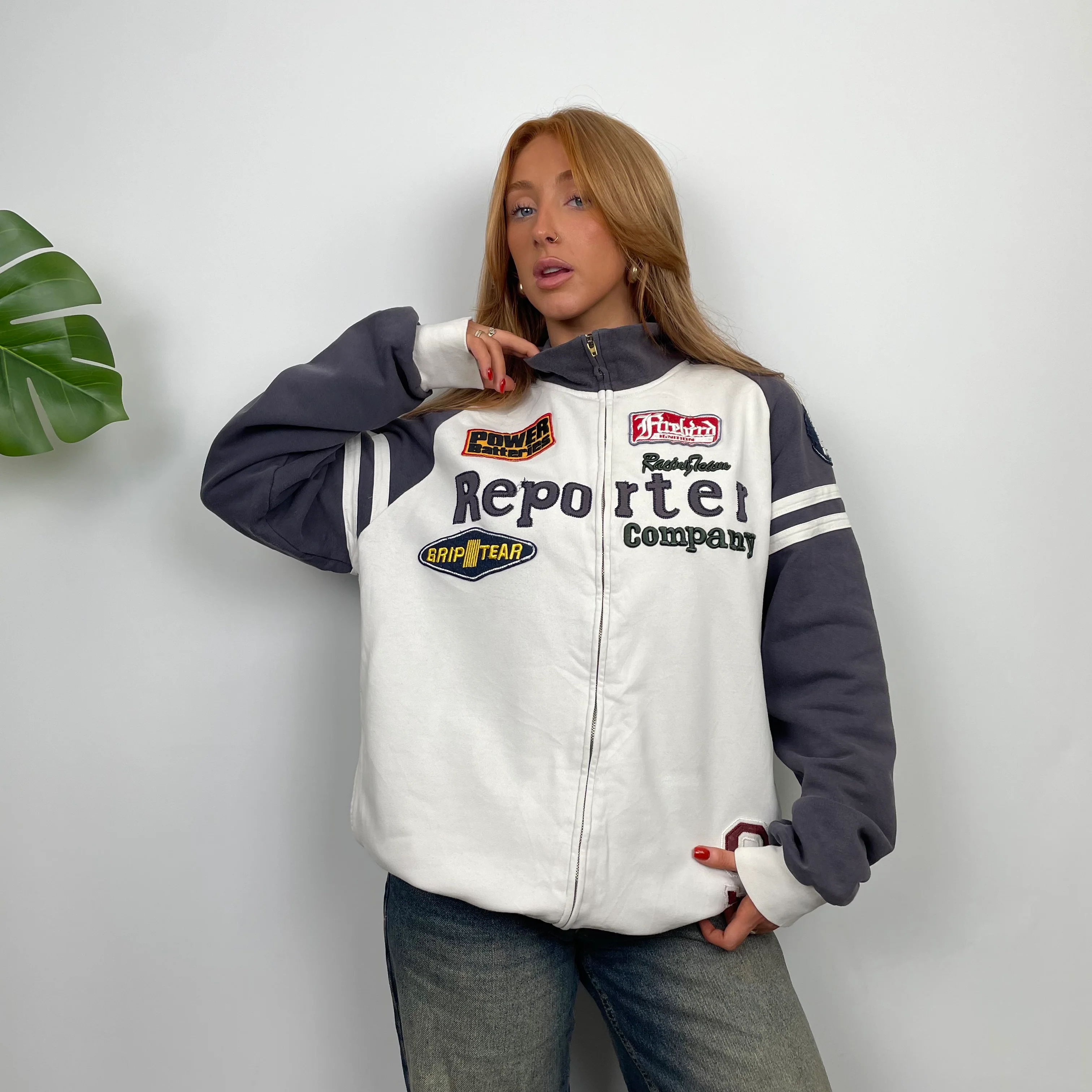 F1 Style Zip Up Sweatshirt Jacket (XL) - Image 6