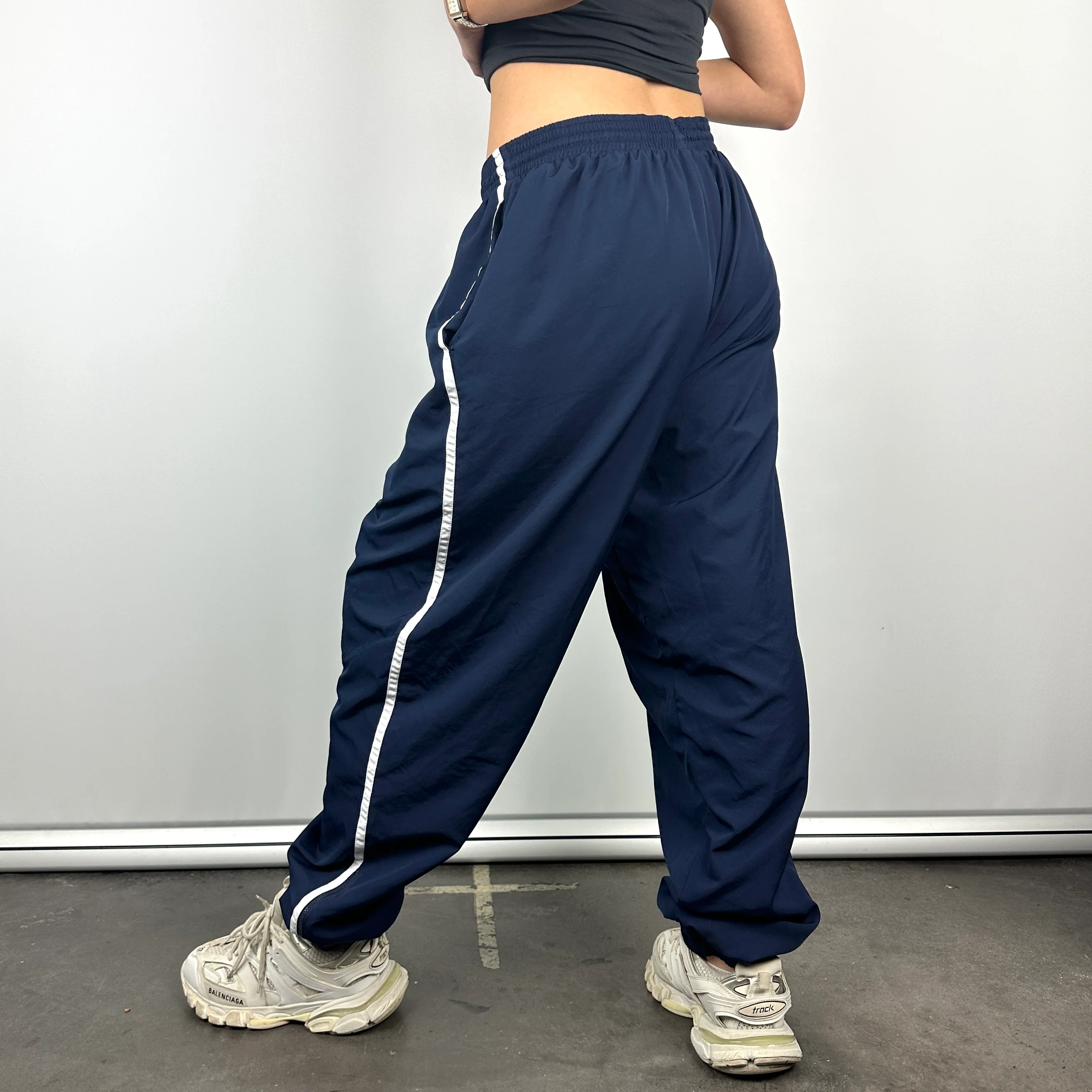 Lacoste Navy Embroidered Logo Track Pants (XL) - Image 4