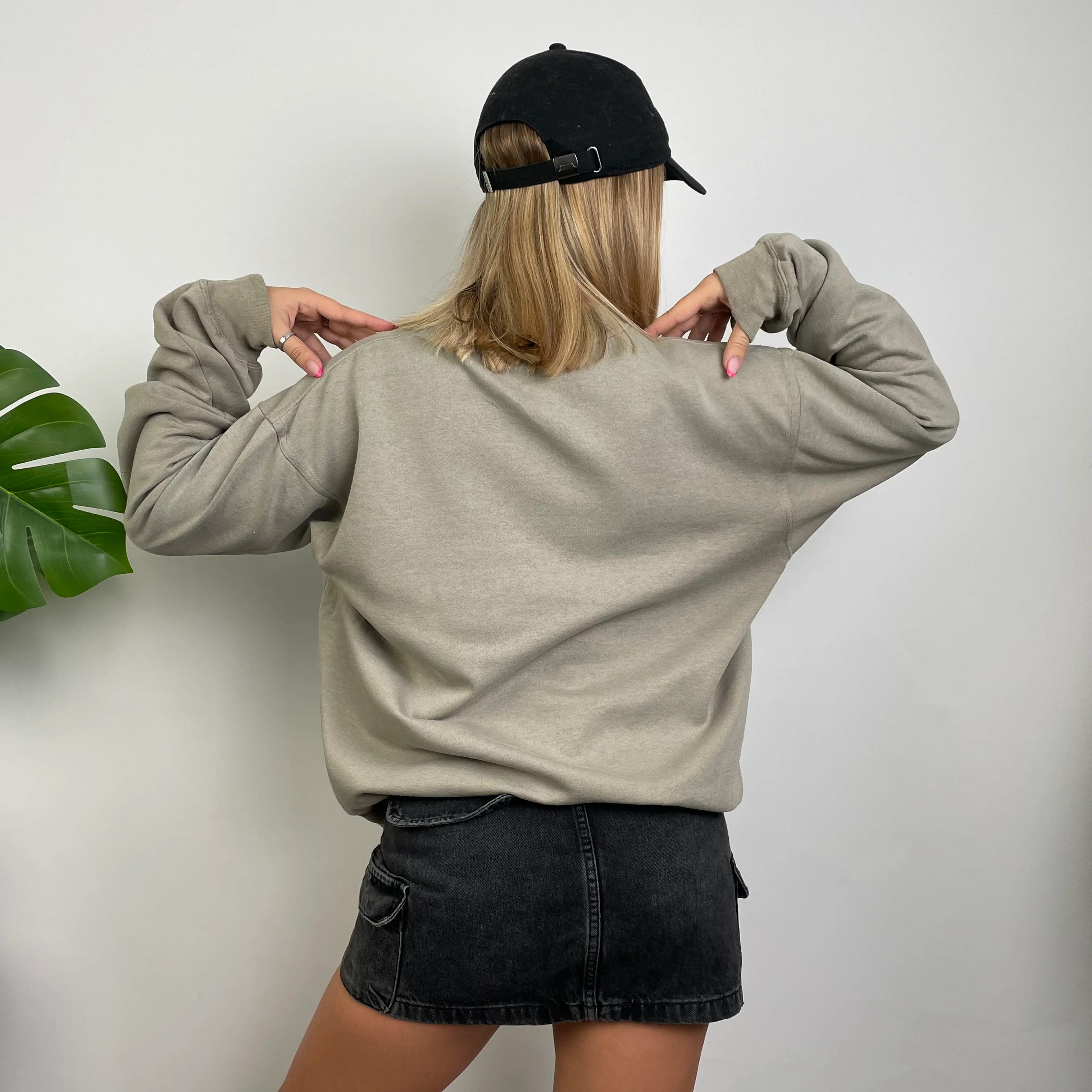 Lotto Grey Embroidered Spell Out Sweatshirt (S) - Image 5