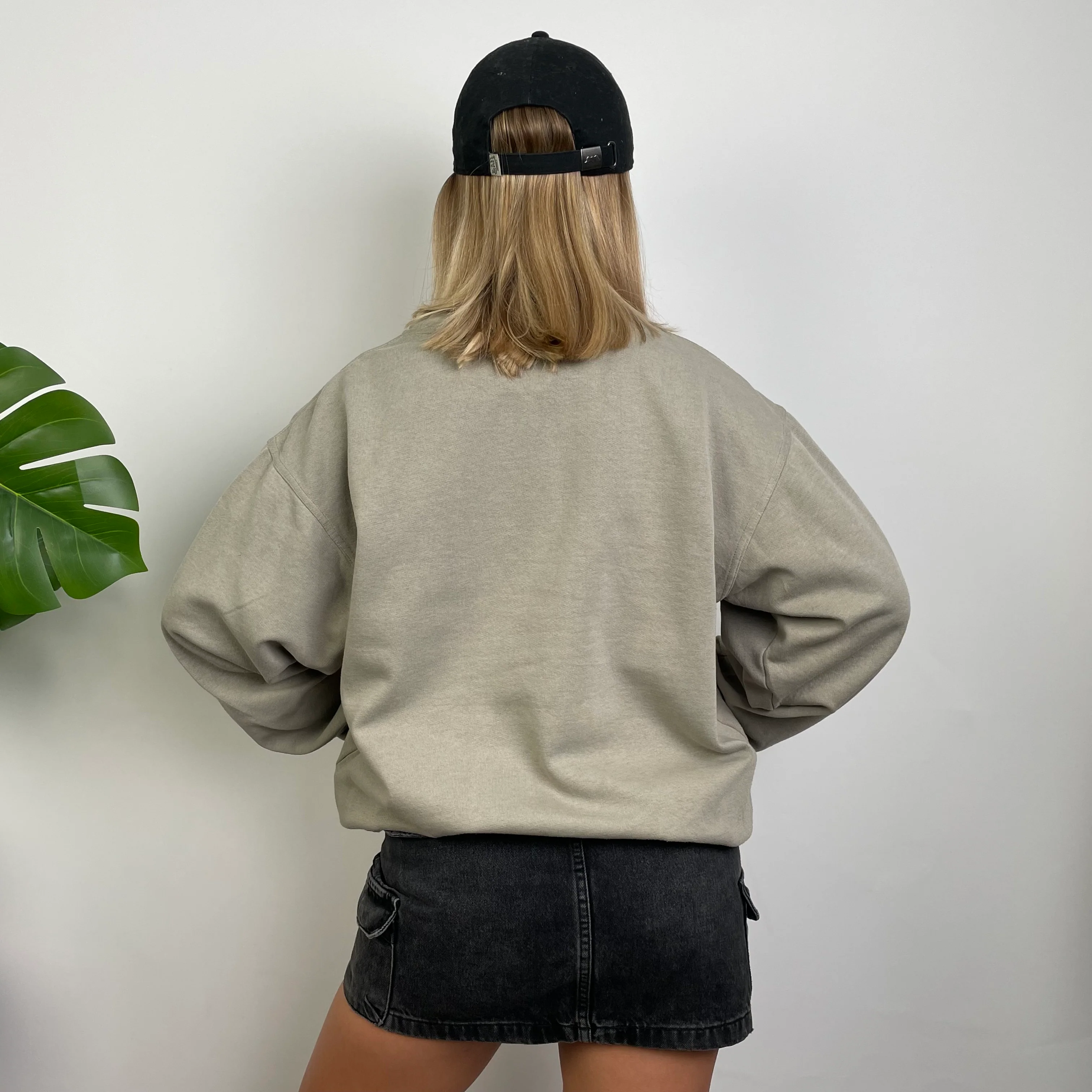 Lotto Grey Embroidered Spell Out Sweatshirt (S) - Image 6