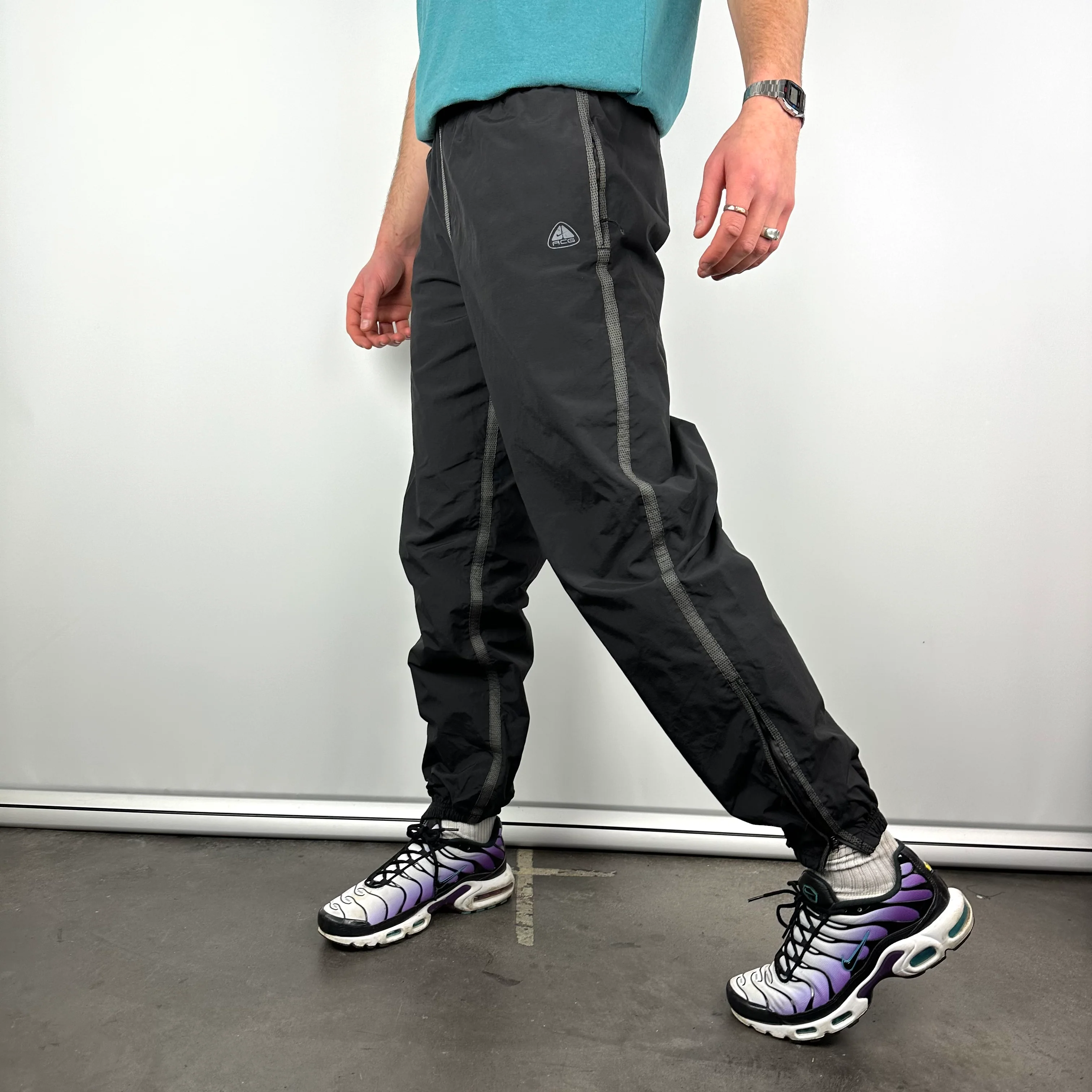 Nike ACG Black Track Pants (S) - Image 2