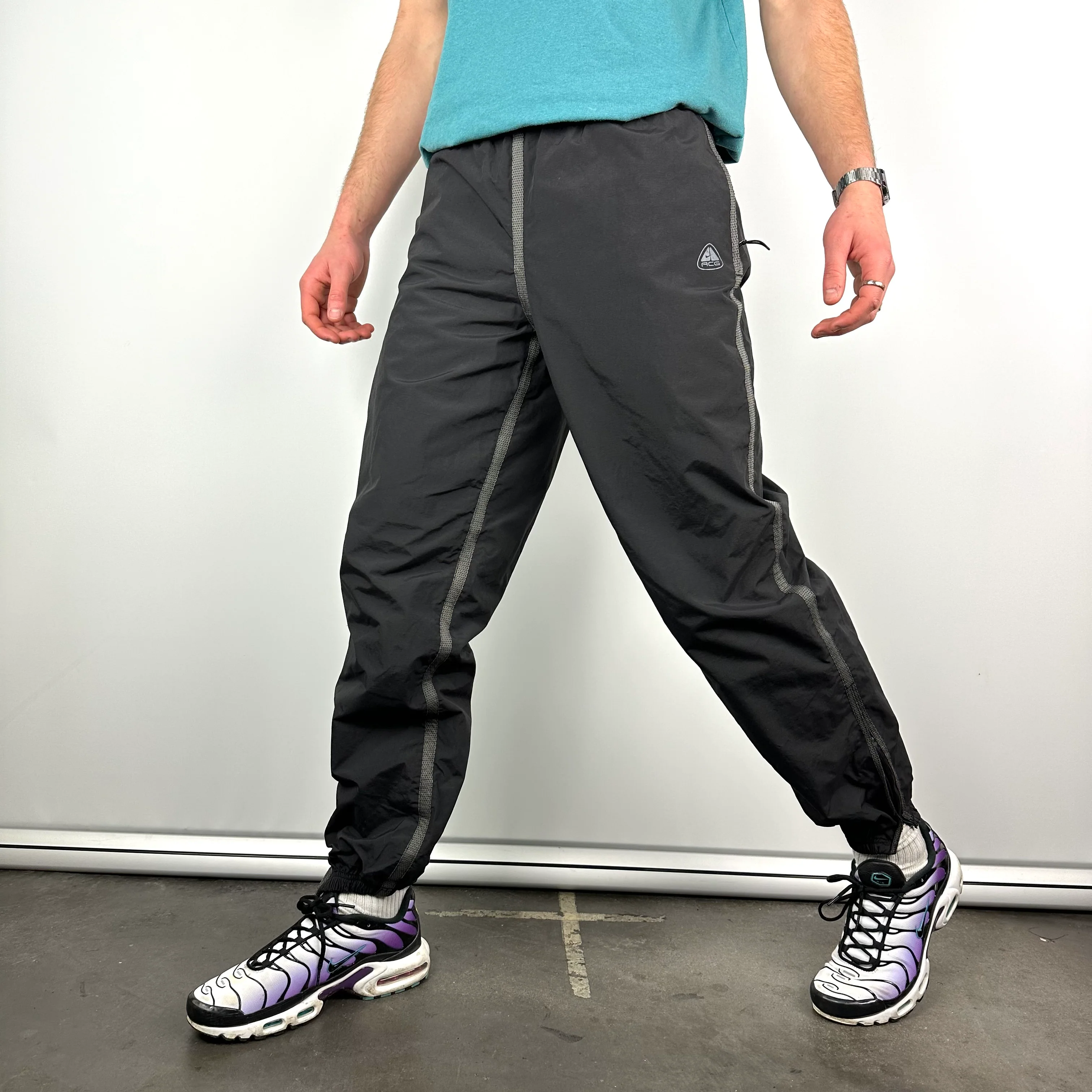 Nike ACG Black Track Pants (S) - Image 3