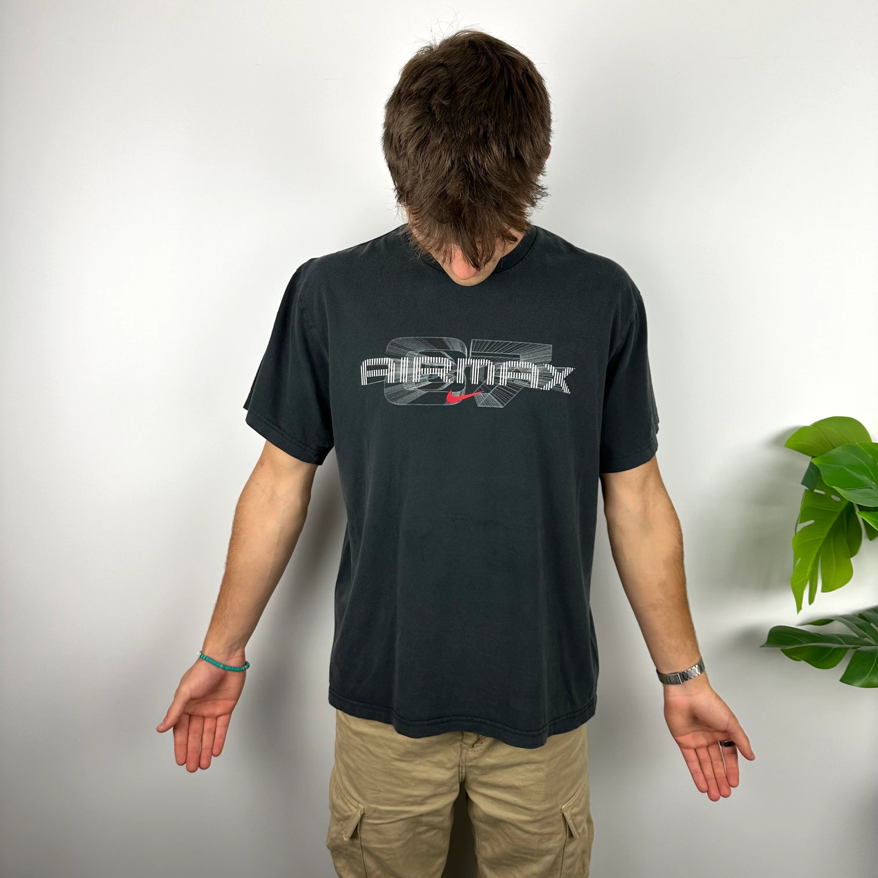Nike Air Max RARE Black Spell Out T Shirt (XL) - Image 6