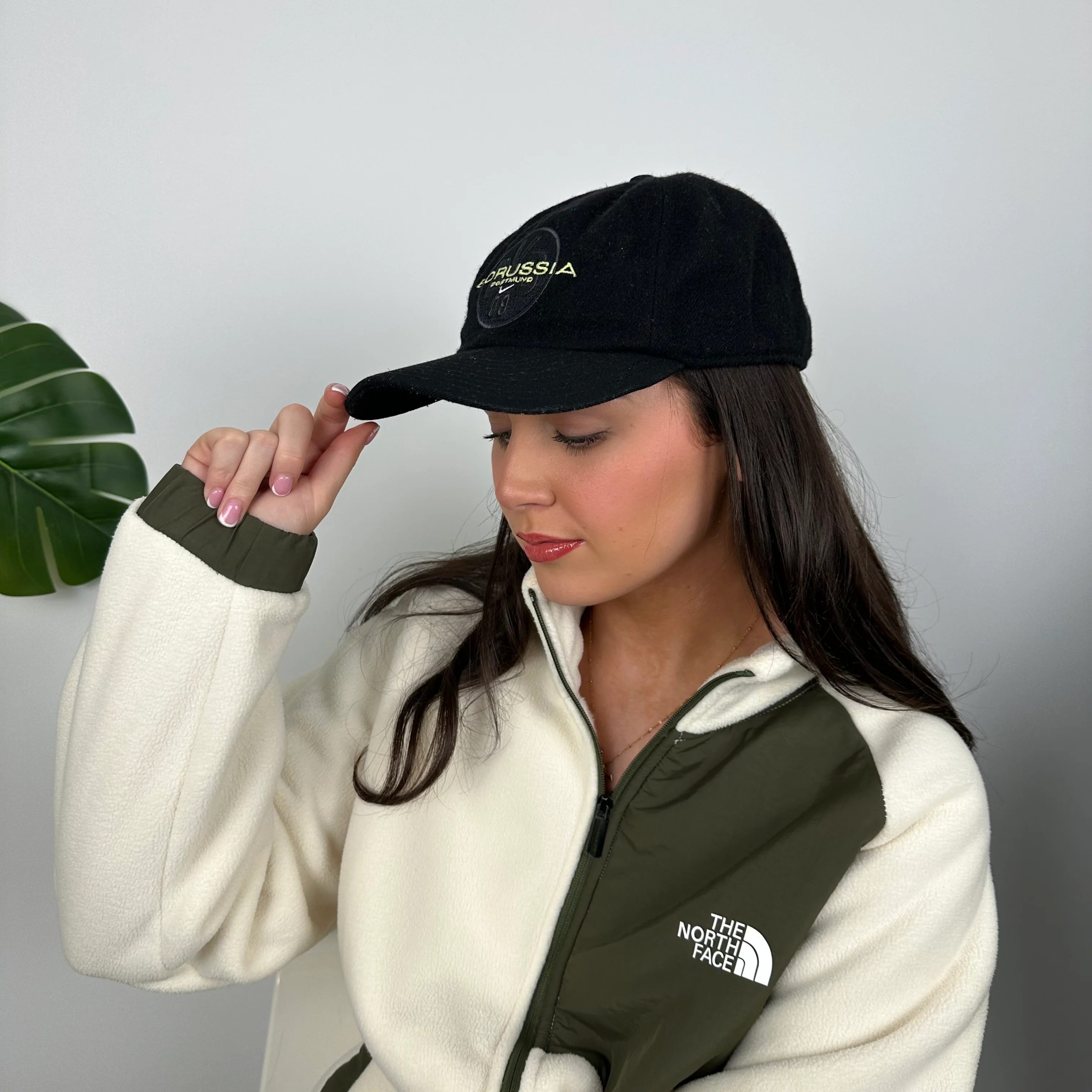 Nike Black Embroidered Swoosh Cap - Image 2