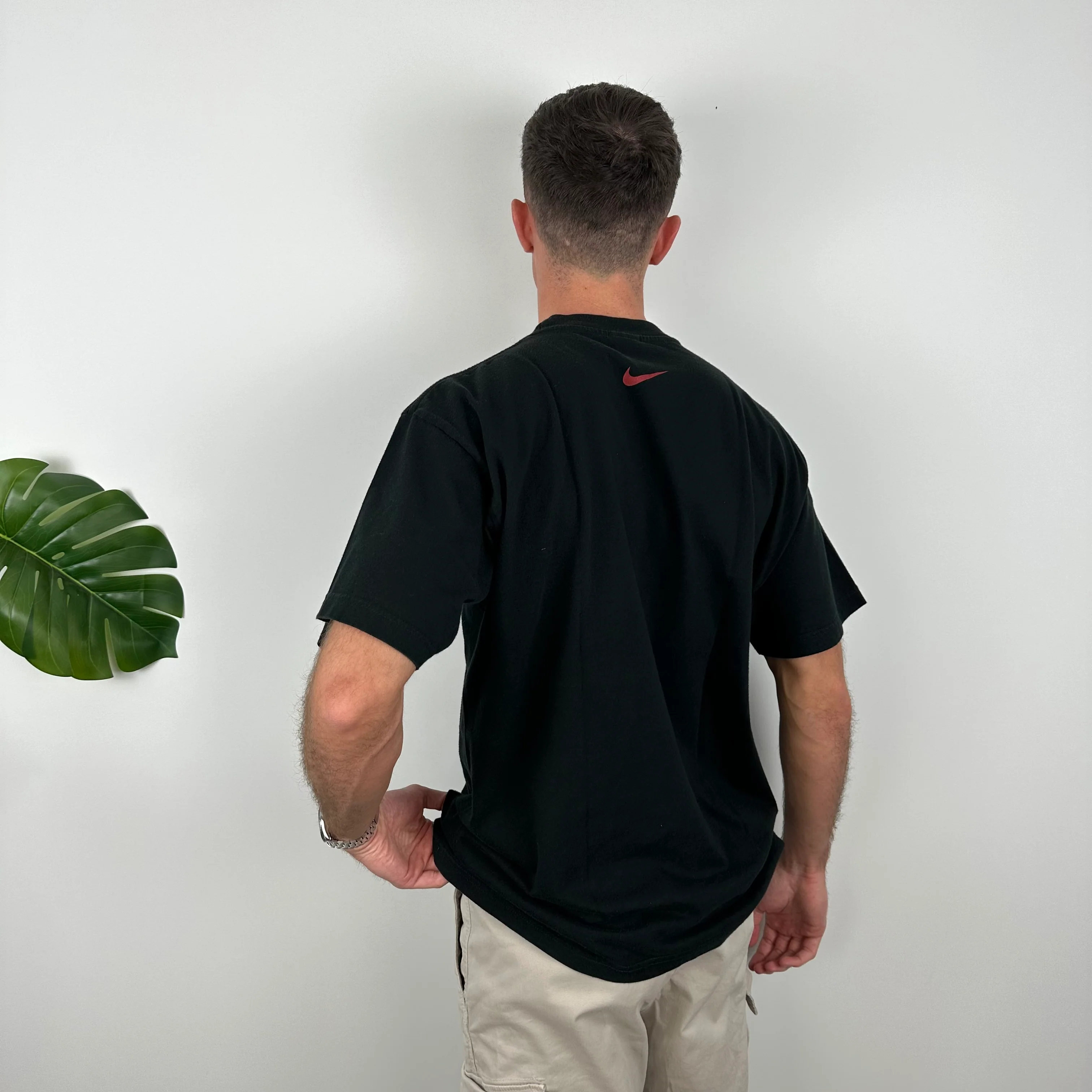 Nike Black Spell Out T Shirt (L) - Image 6
