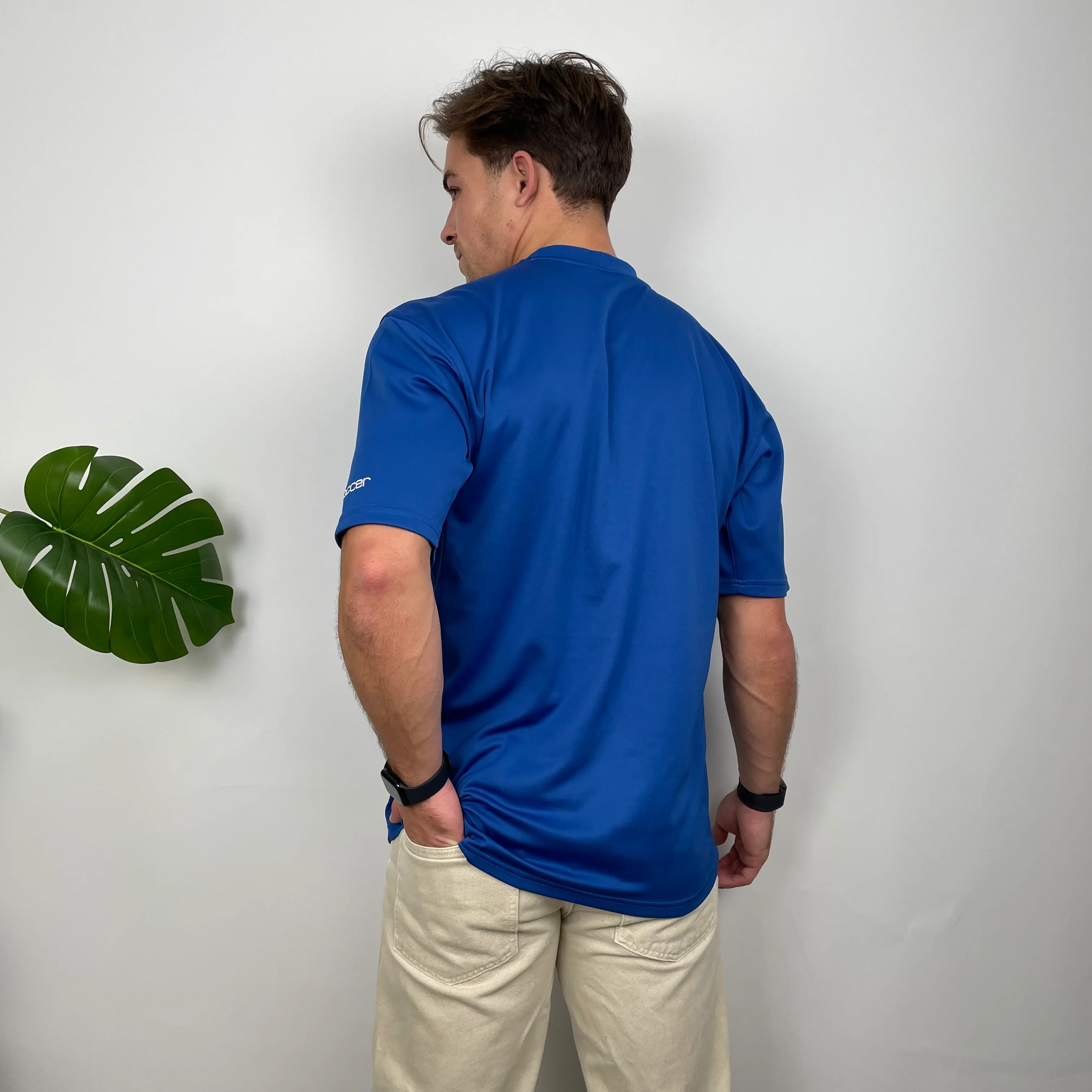 Nike Blue Swoosh T Shirt (M) - Image 6