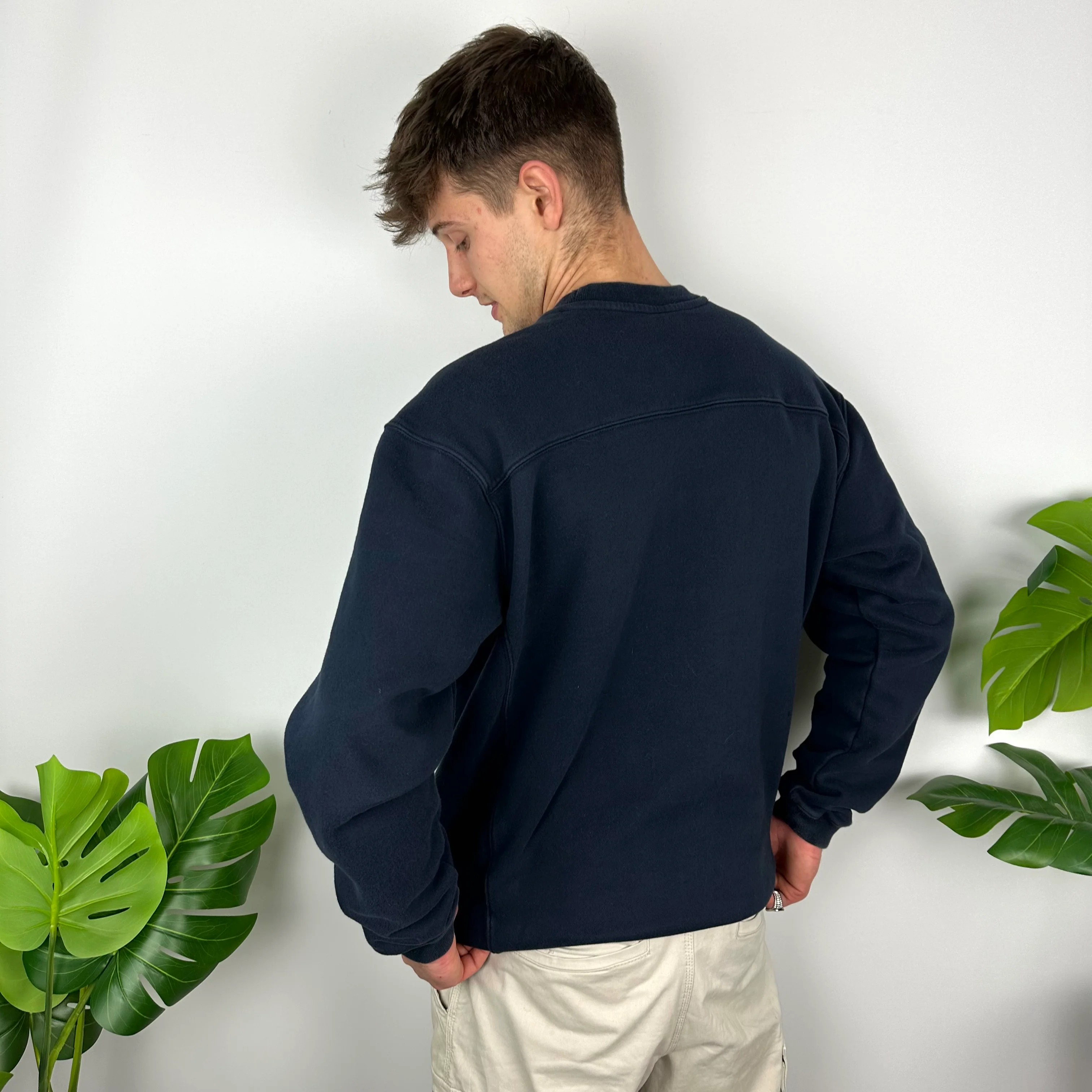 Nike Golf Navy Embroidered Spell Out Sweatshirt (XL) - Image 5