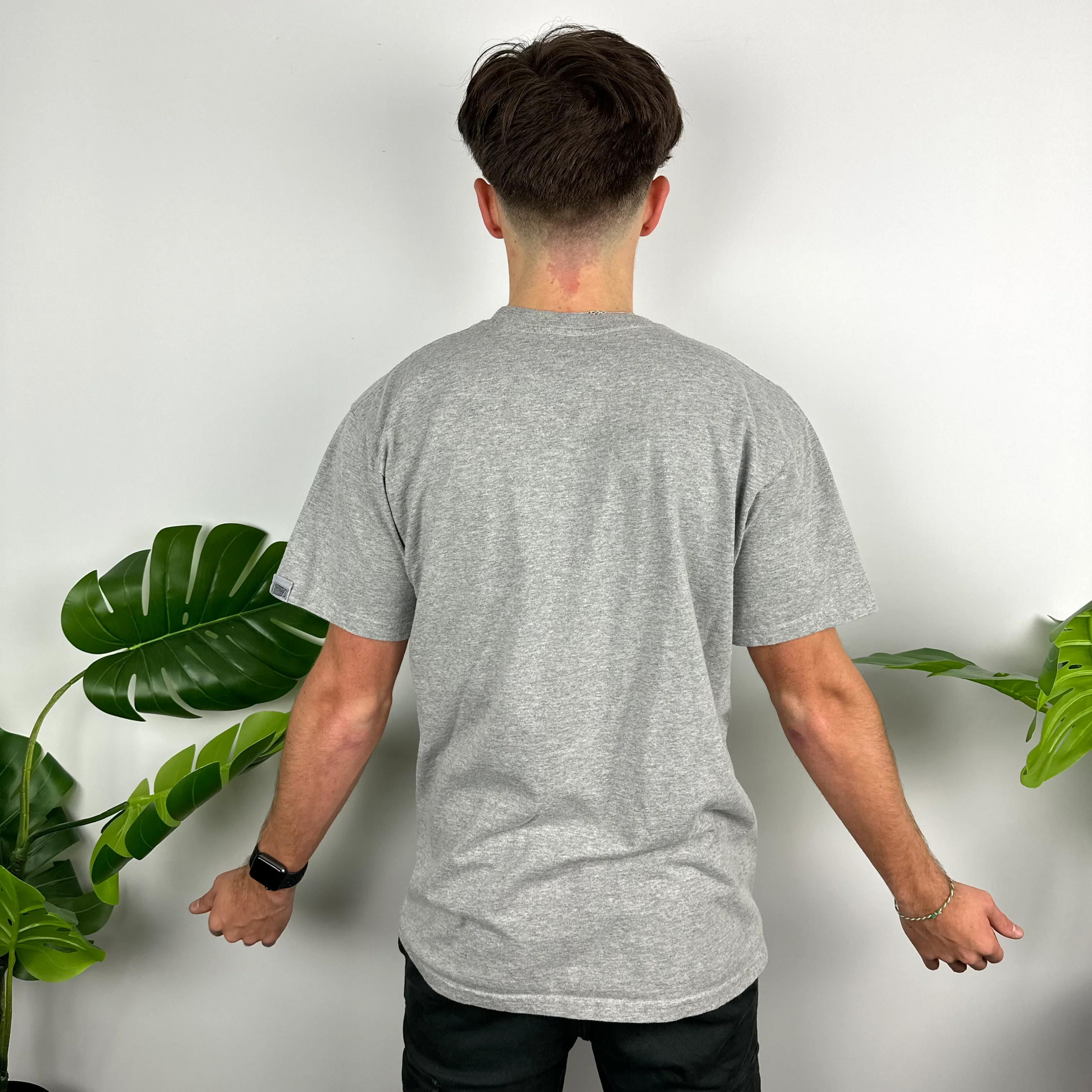 Nike Grey Swoosh T Shirt (M) - Image 4