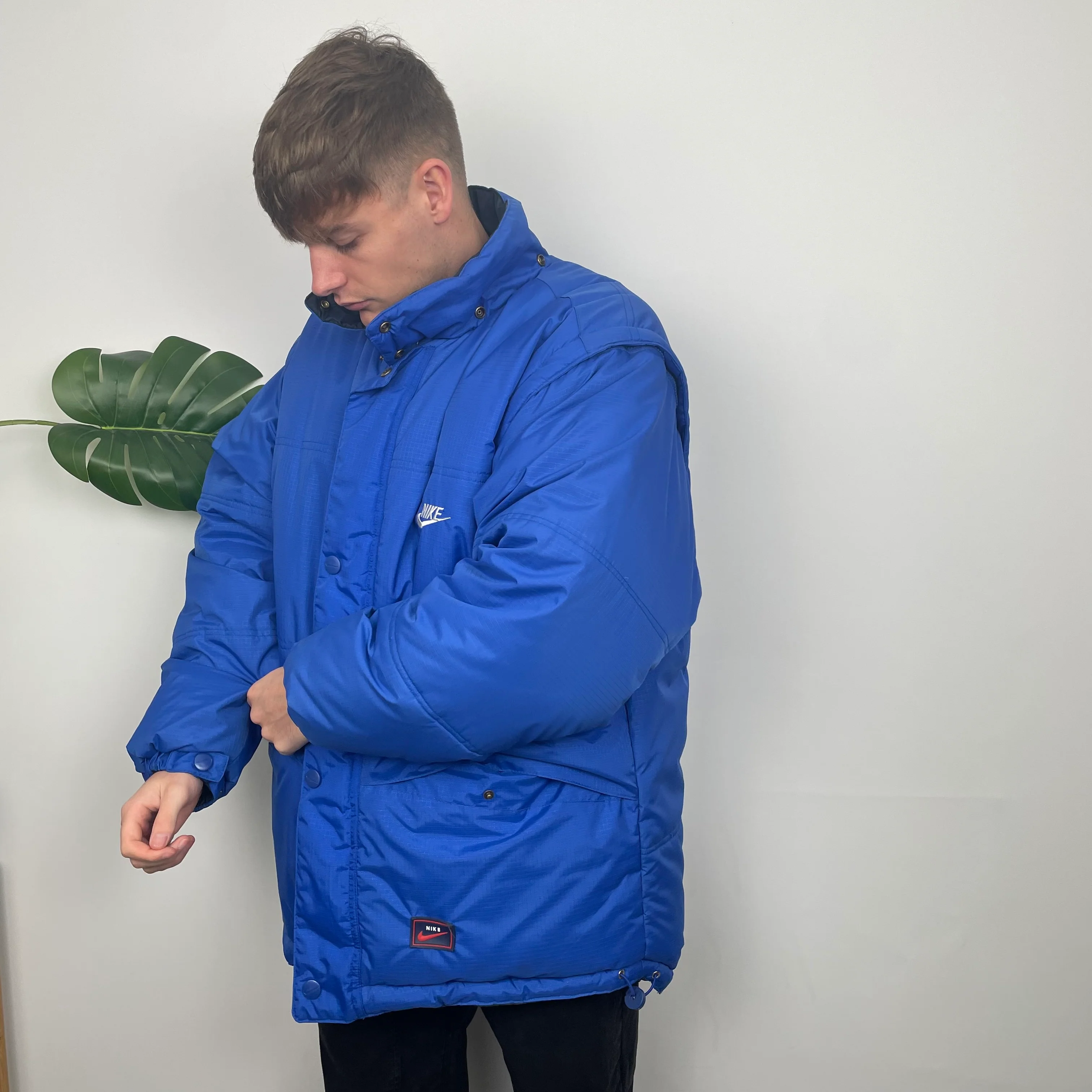 Nike Reversible Embroidered Swoosh Puffer Jacket (XXL) - Image 13