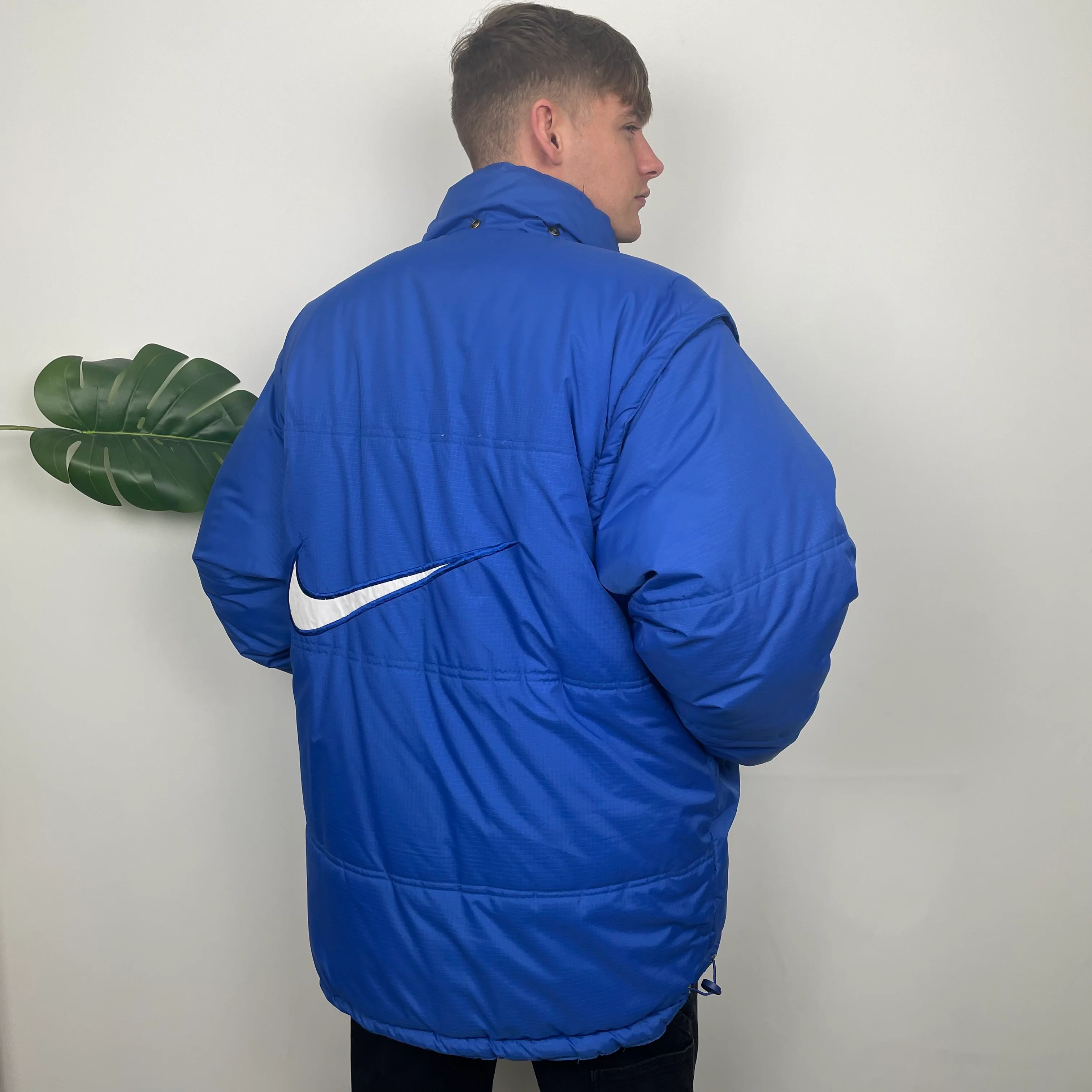 Nike Reversible Embroidered Swoosh Puffer Jacket (XXL) - Image 14