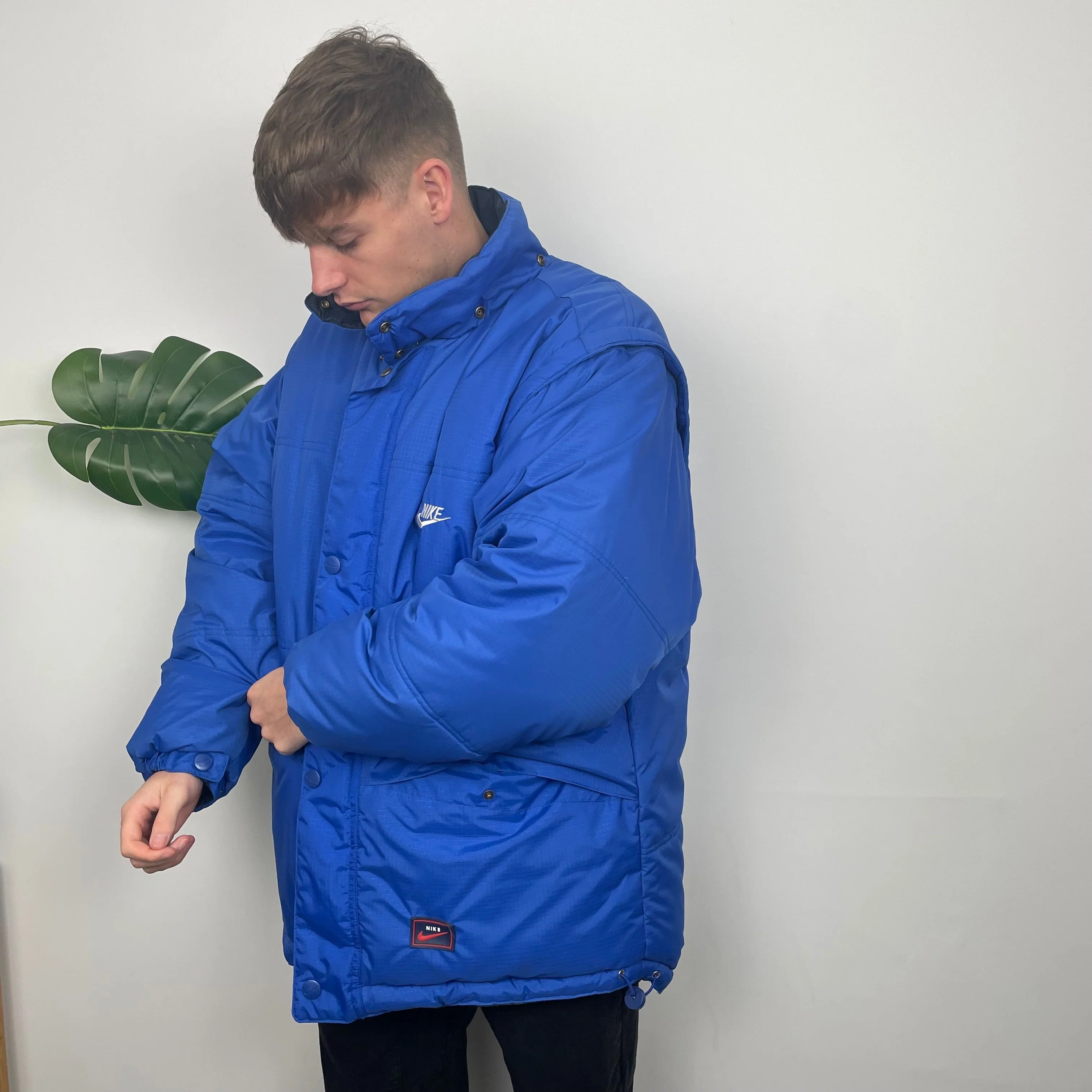Nike Reversible Embroidered Swoosh Puffer Jacket (XXL) - Image 13