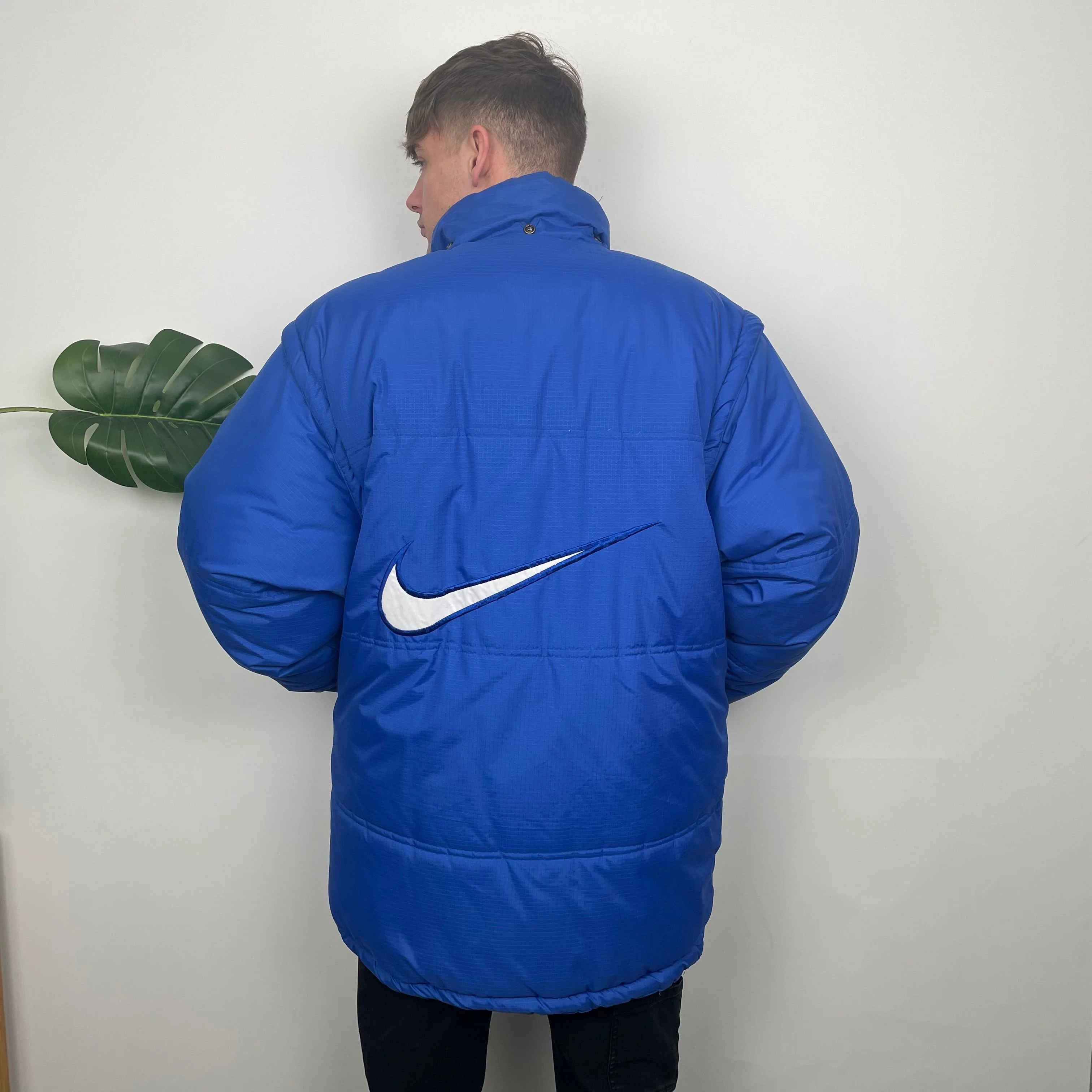 Nike Reversible Embroidered Swoosh Puffer Jacket (XXL) - Image 2