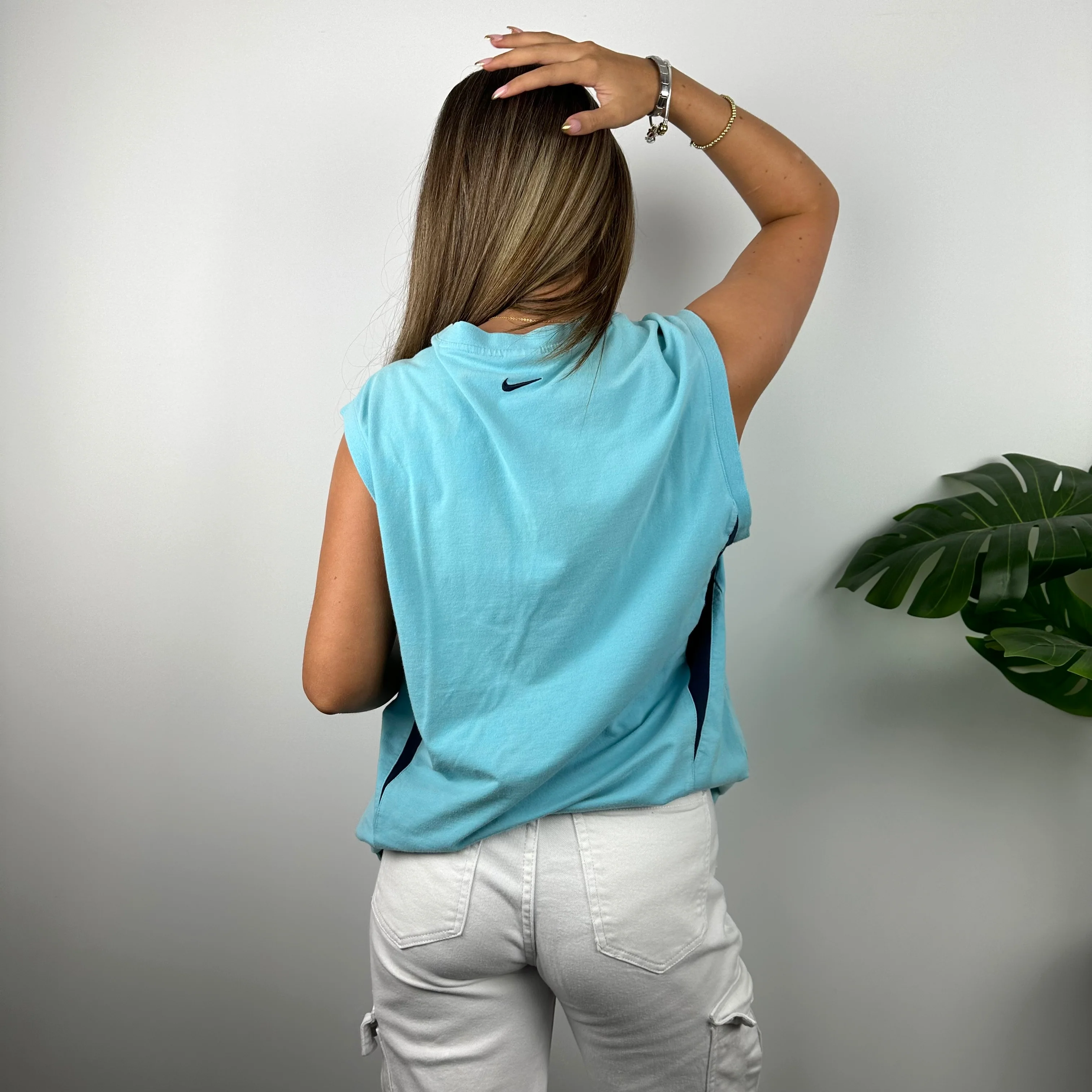 Nike Shox Baby Blue Spell Out Vest (L) - Image 7