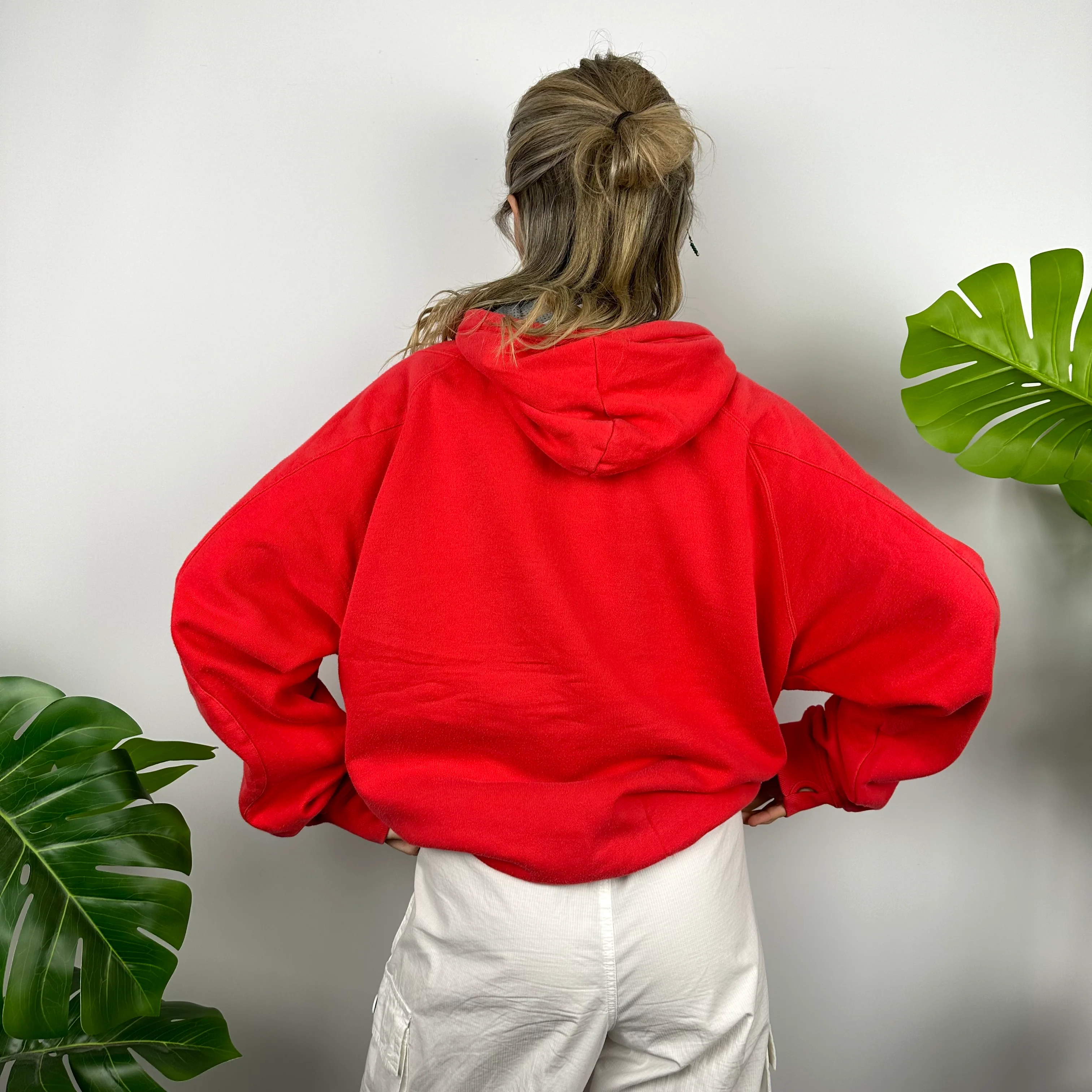 Nike Shox Red Spell Out Hoodie (XL) - Image 5
