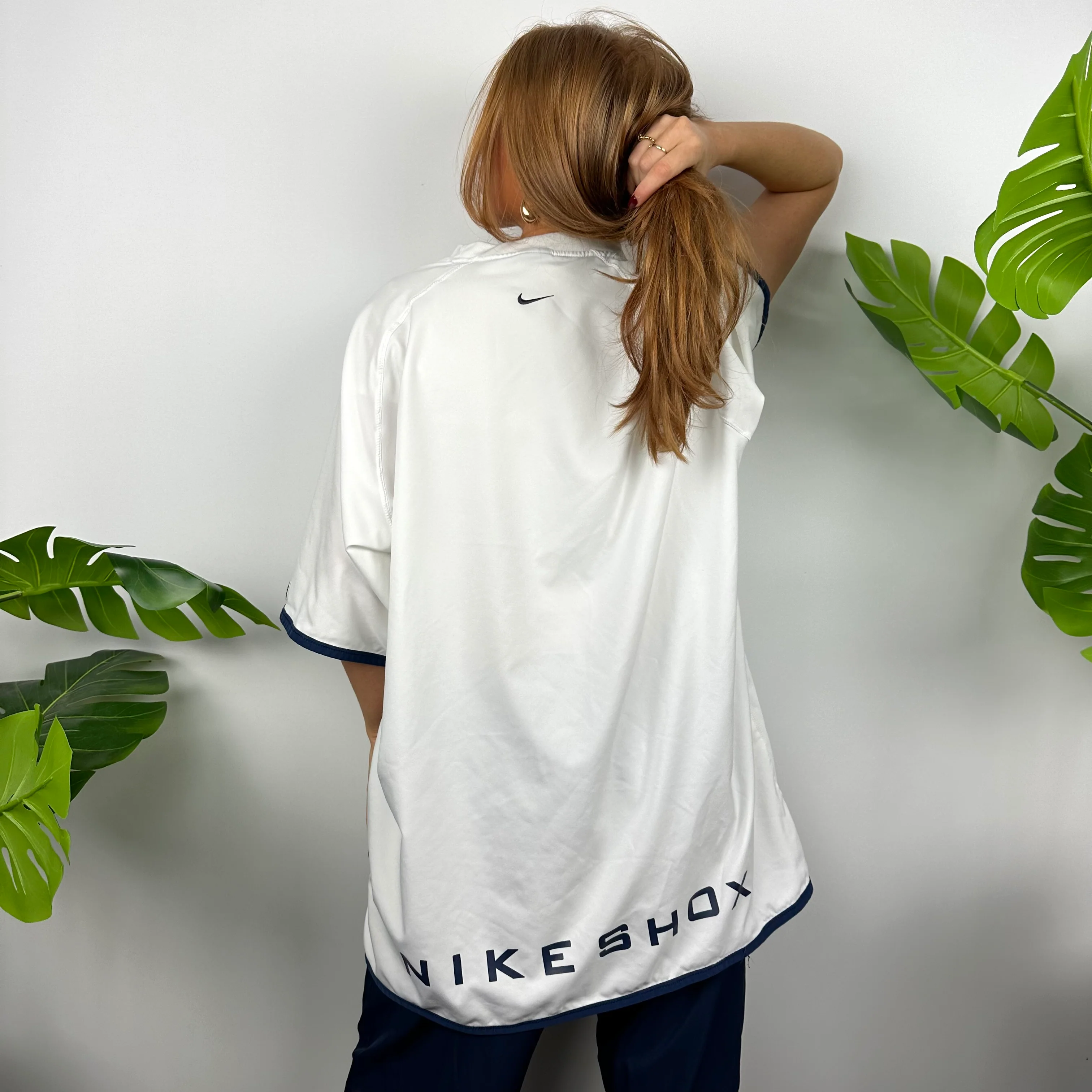 Nike Shox White Spell Out T Shirt (XXL) - Image 2