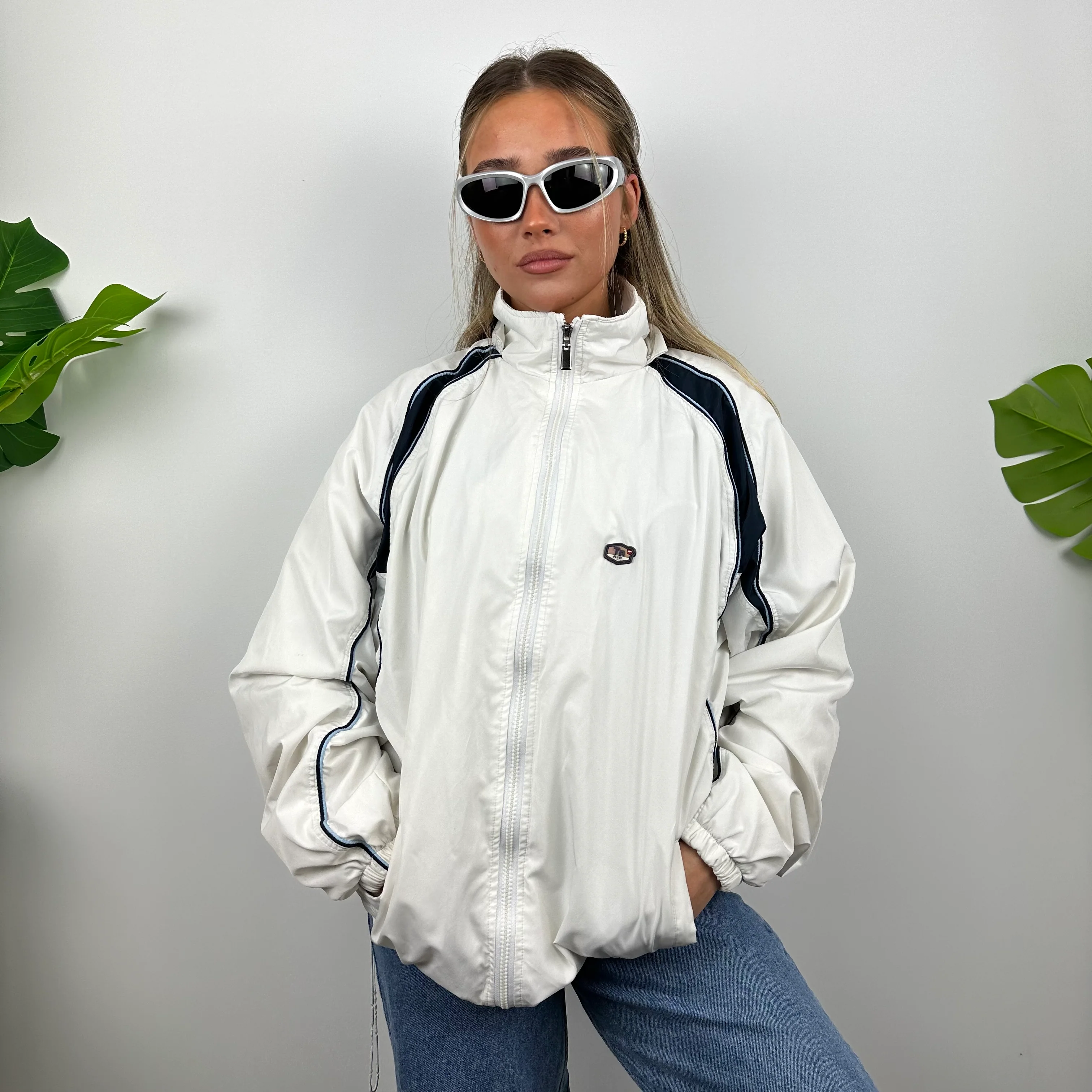 Nike TN Air White Zip Up Jacket (XXL) - Image 4