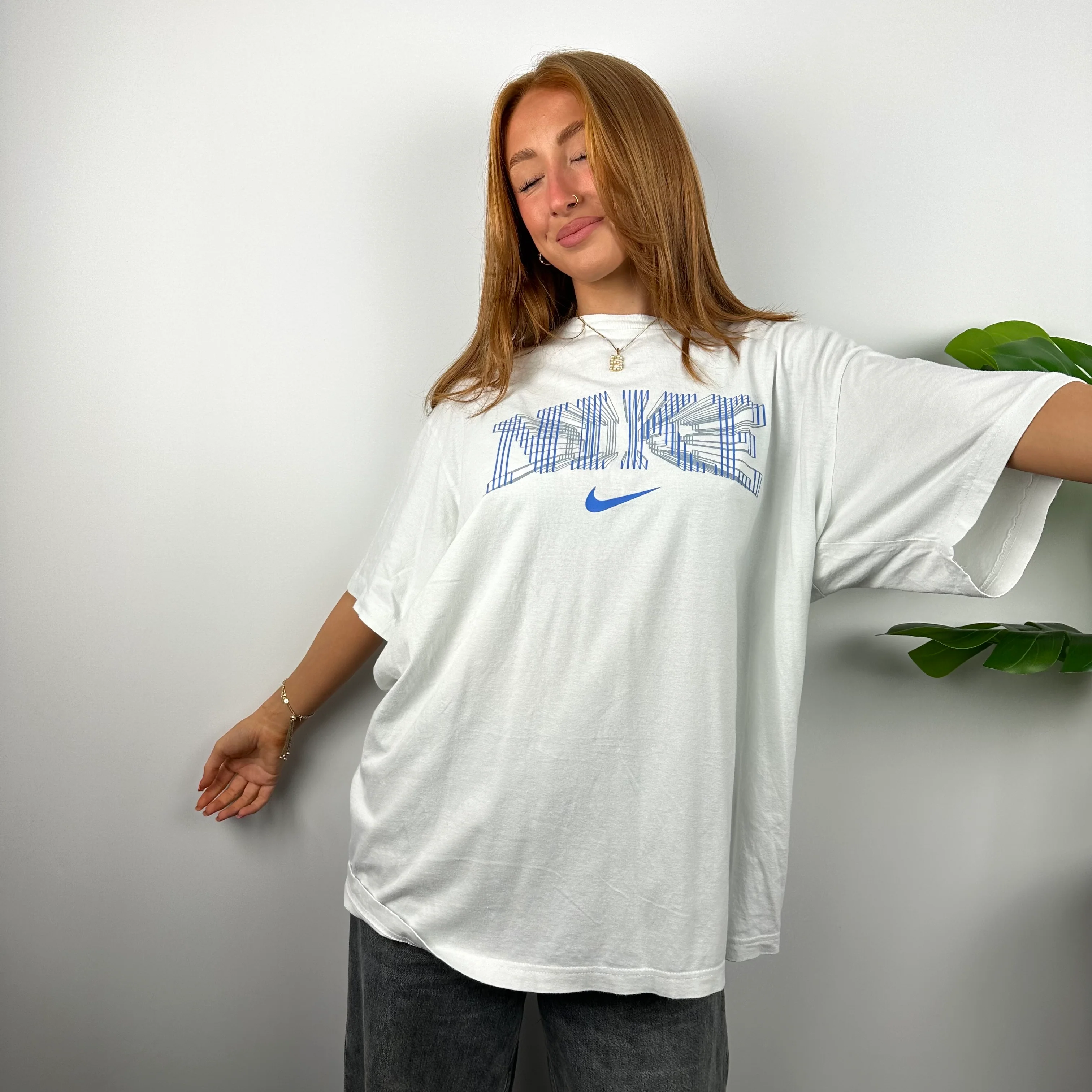 Nike White Spell Out T Shirt (XL) - Image 4