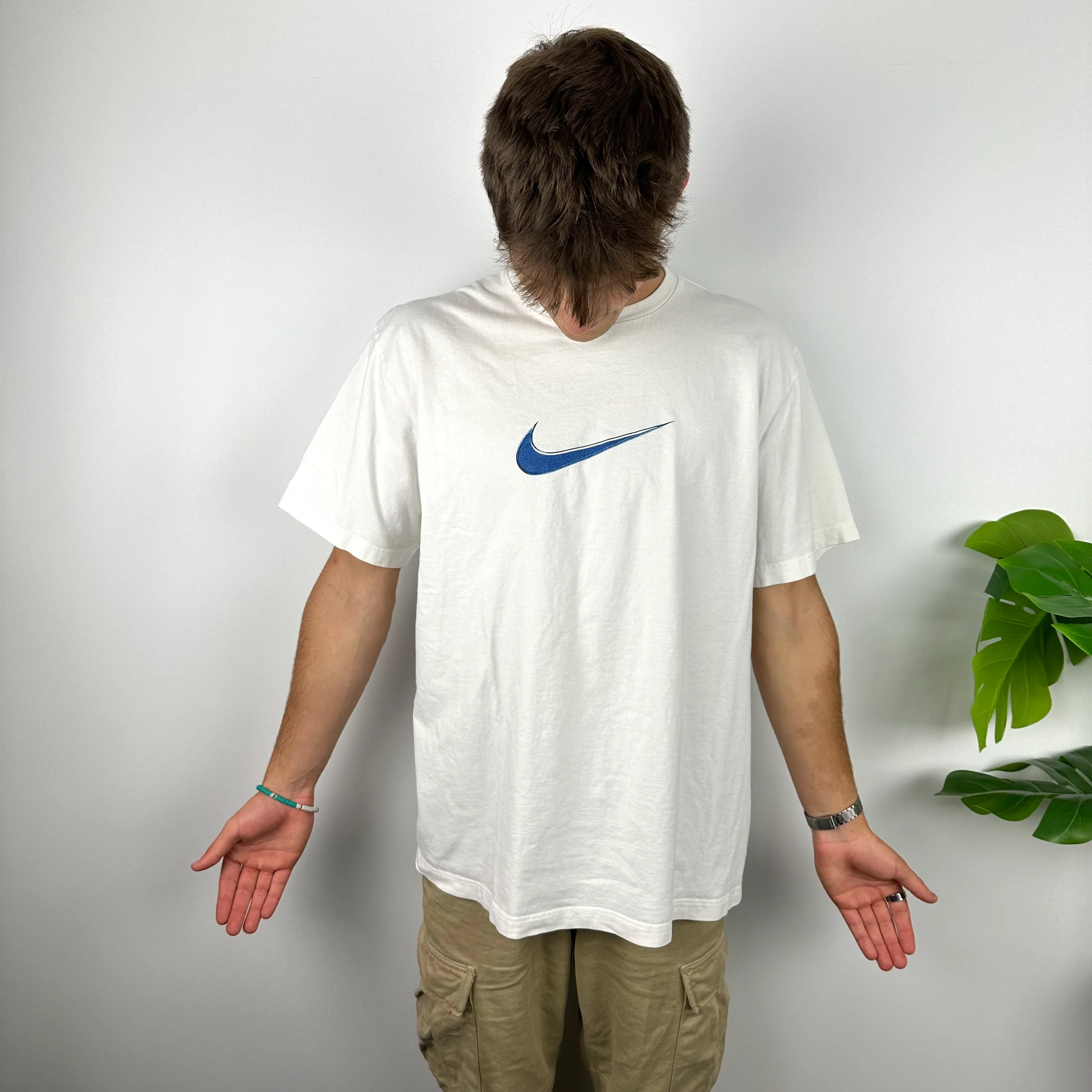 Nike White Swoosh T Shirt (XXL) - Image 2