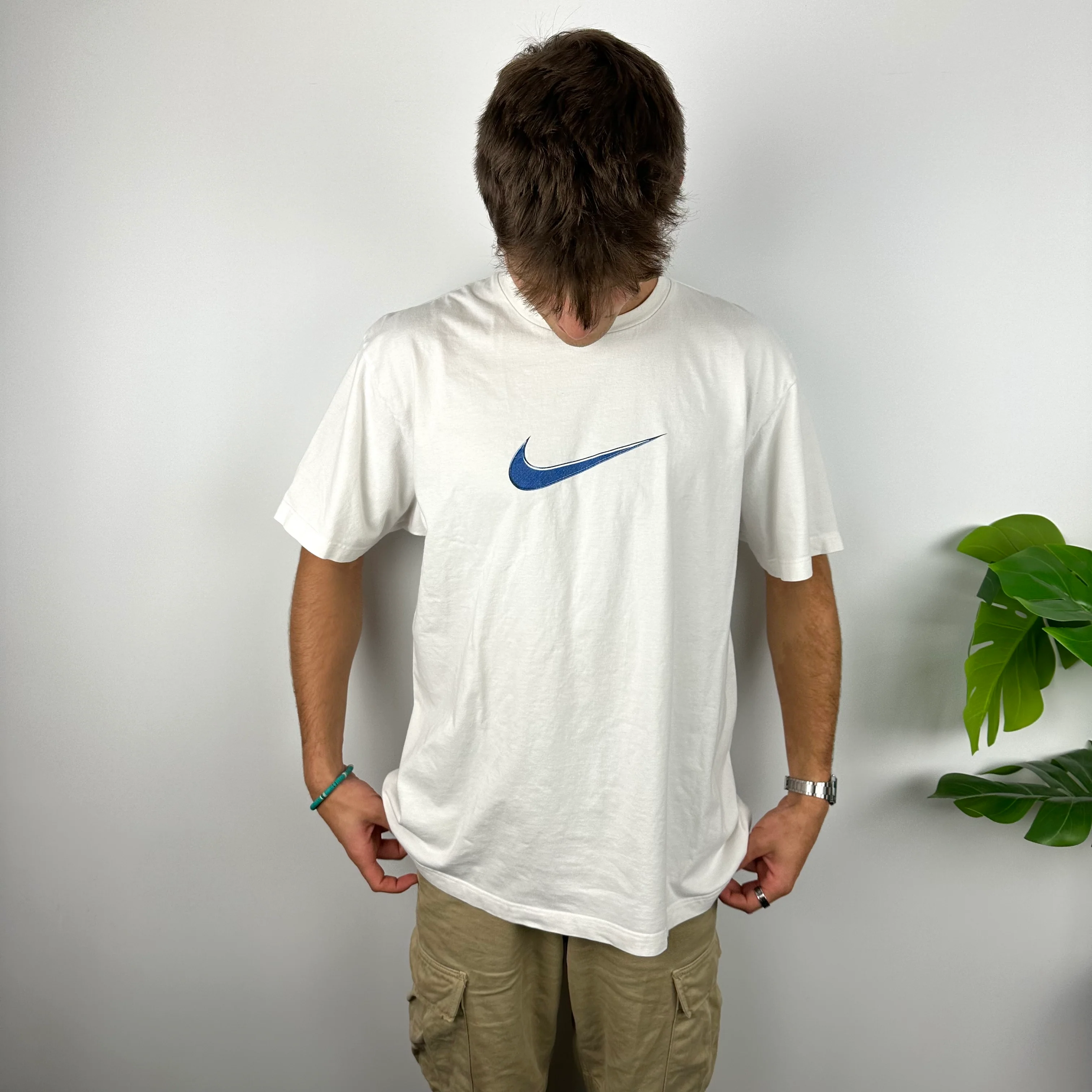 Nike White Swoosh T Shirt (XXL) - Image 5