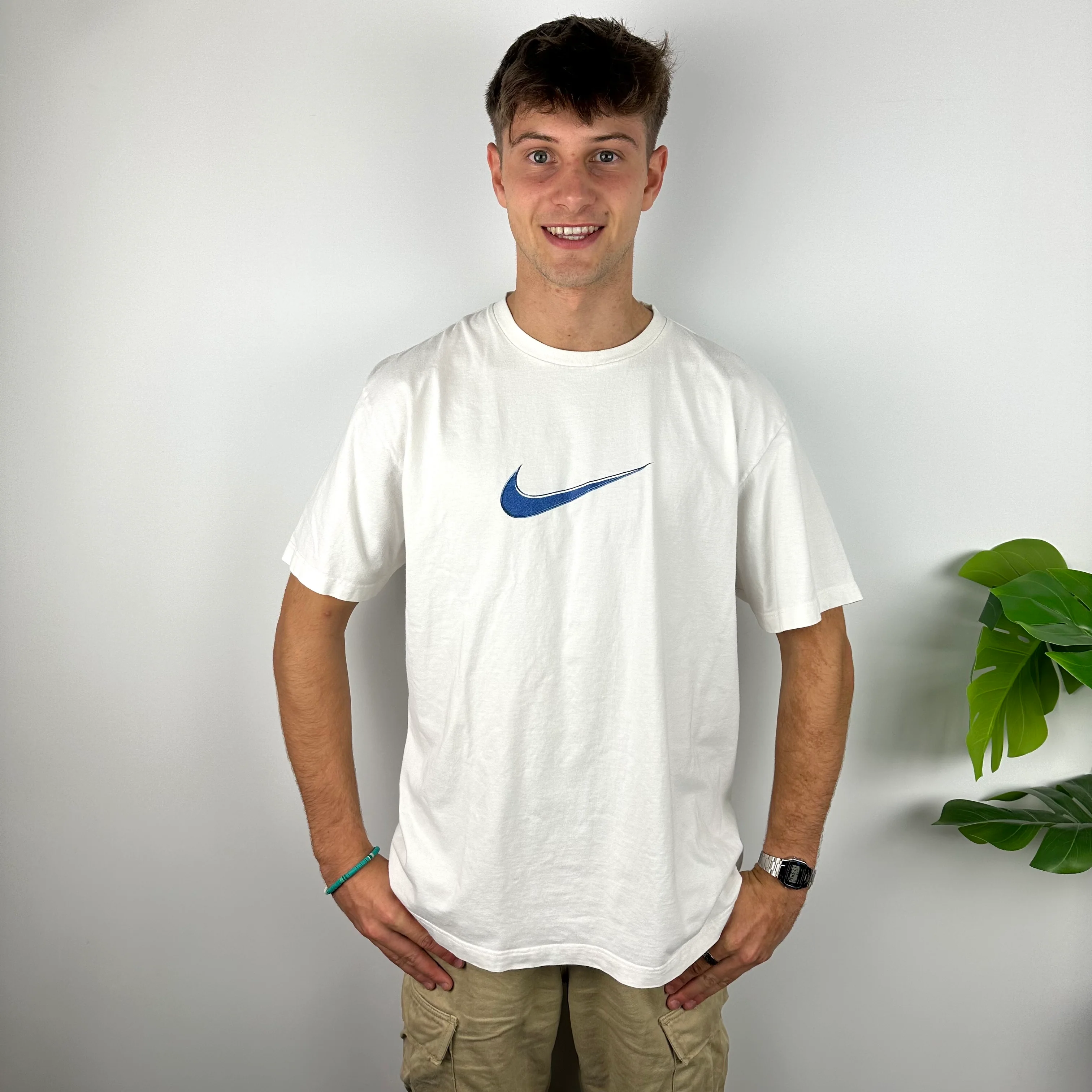 Nike White Swoosh T Shirt (XXL) - Image 6