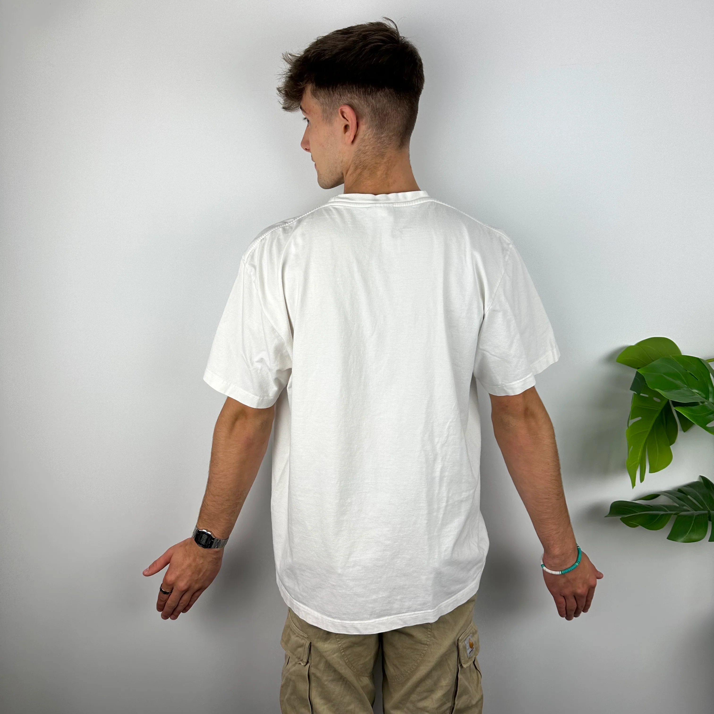 Nike White Swoosh T Shirt (XXL) - Image 7