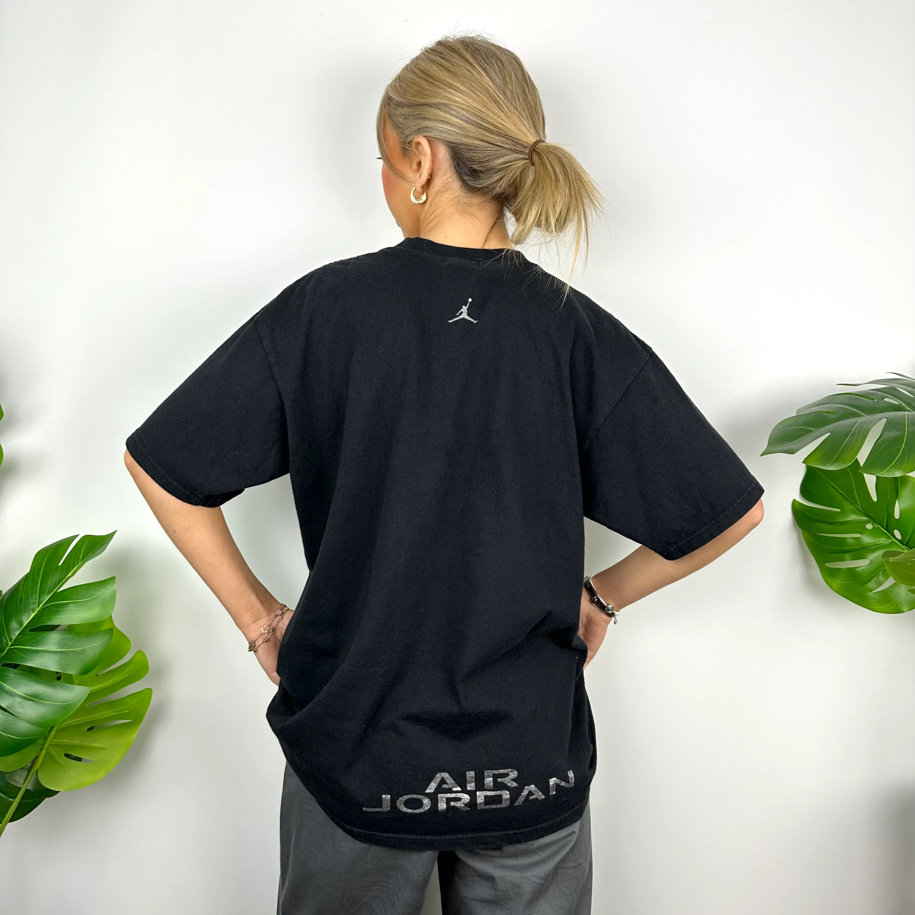 Nike x Air Jordan Ultra Black Spell Out T Shirt (M) - Image 2