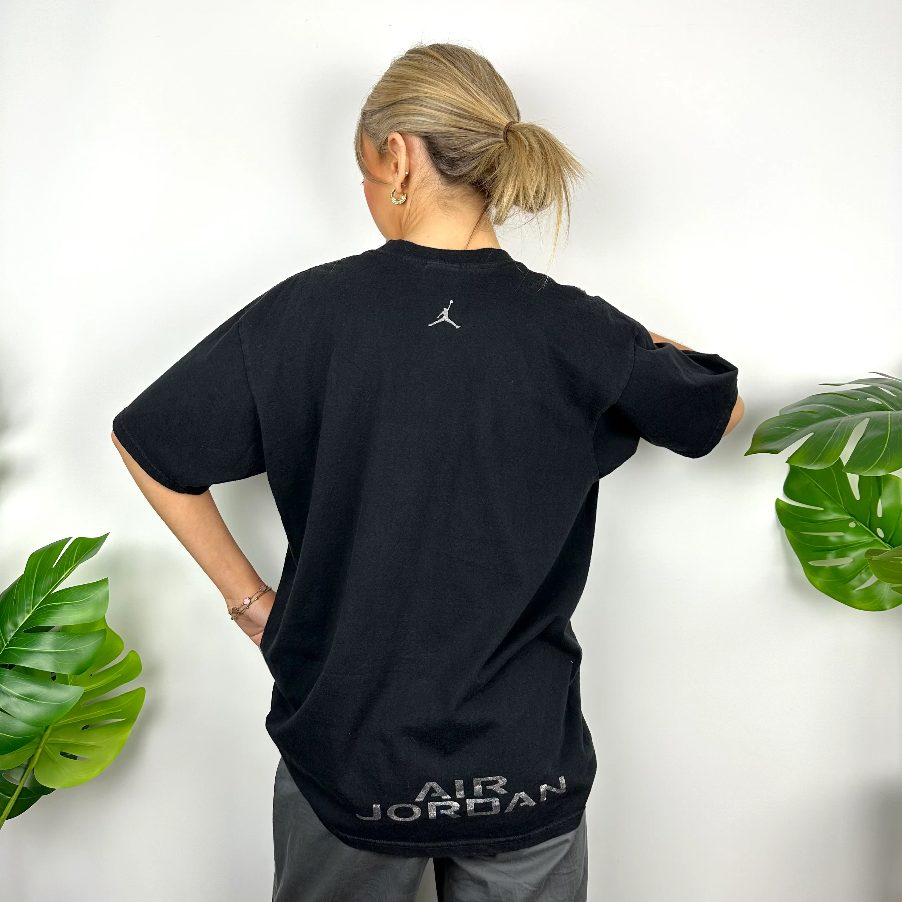 Nike x Air Jordan Ultra Black Spell Out T Shirt (M) - Image 6