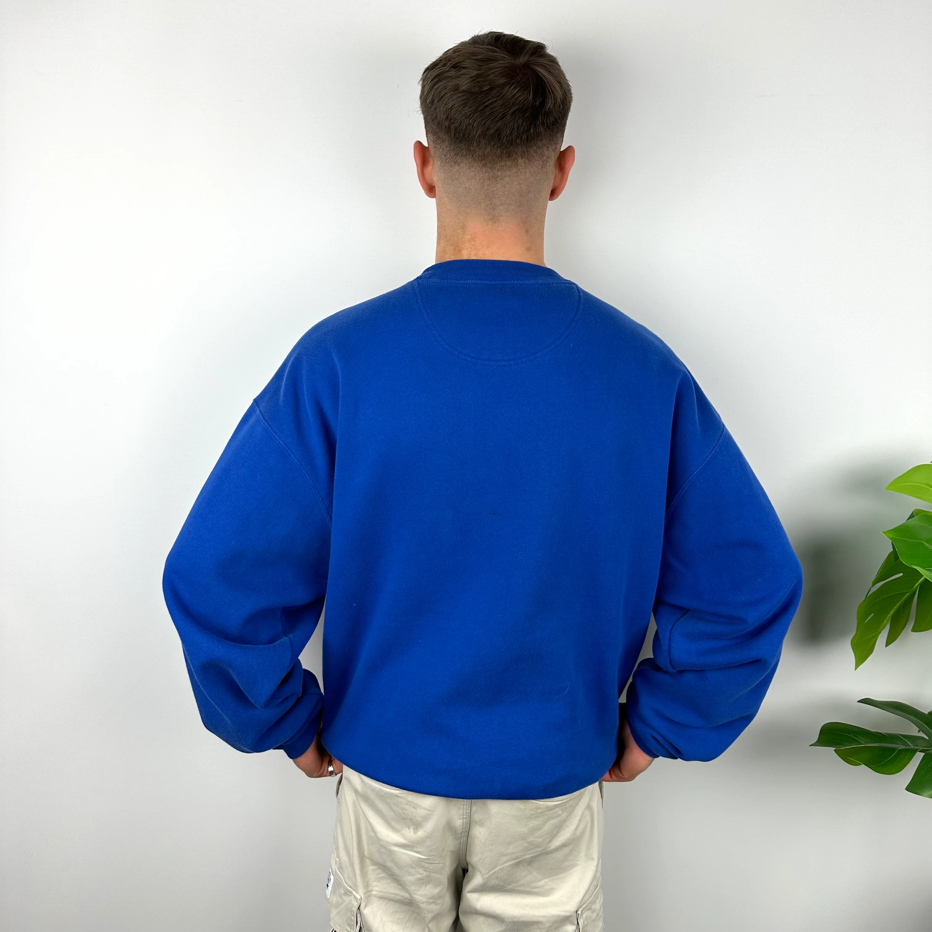Nike X Florida Gators Blue Embroidered Spell Out Sweatshirt (XL) - Image 5