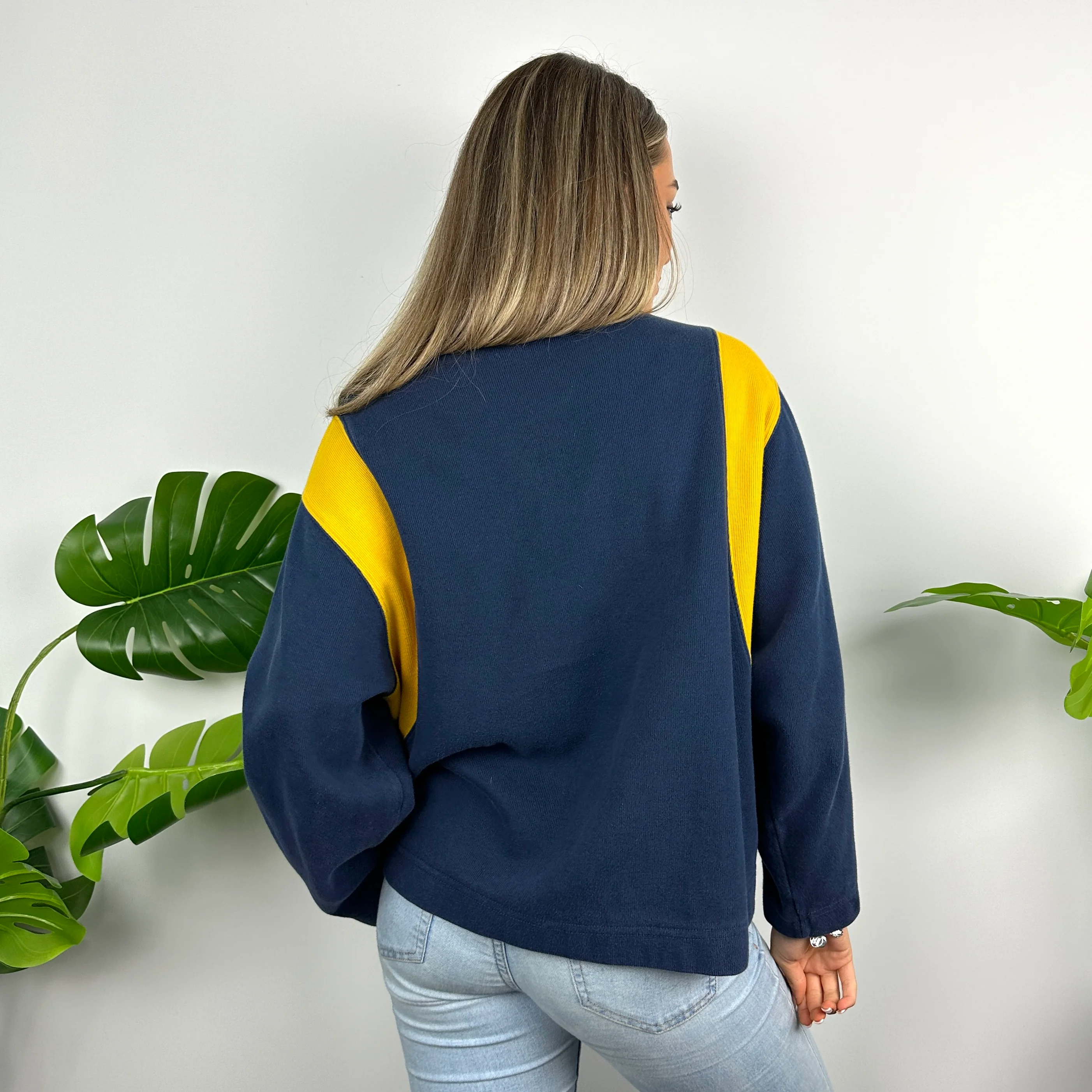 Nike x Indiana Pacers Navy Embroidered Spell Out Sweatshirt (M) - Image 4