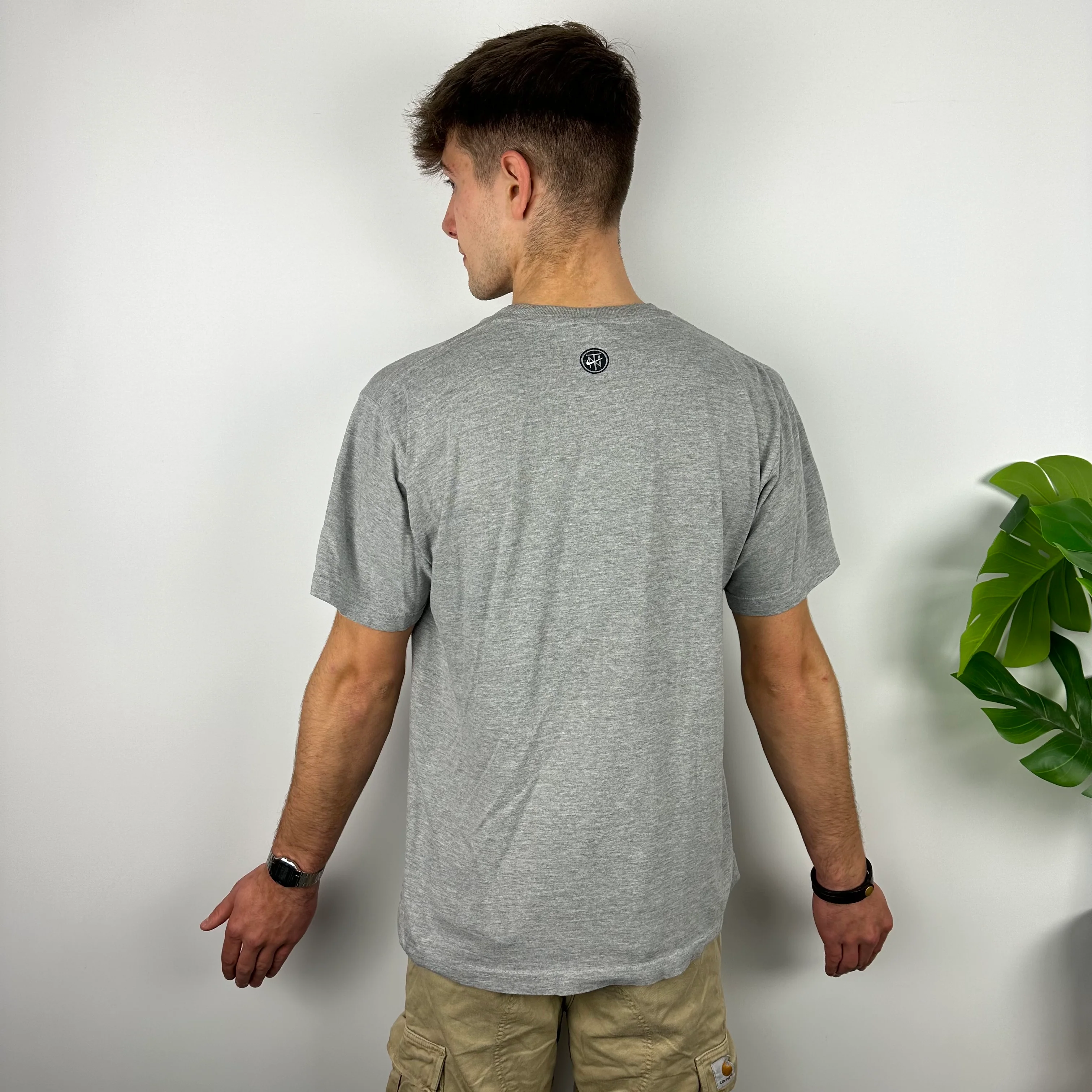 Nike x London RARE Grey Spell Out T Shirt (M) - Image 6