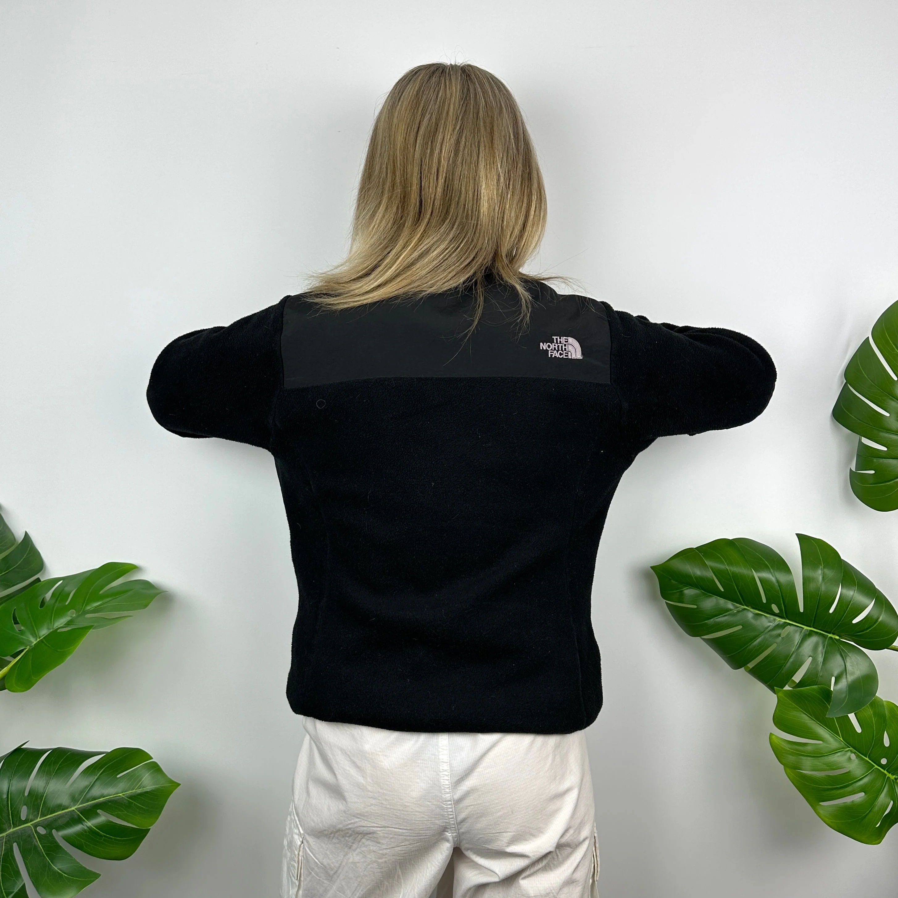 North Face Black Denali Teddy Bear Fleece Zip Up Jacket (M) - Image 4