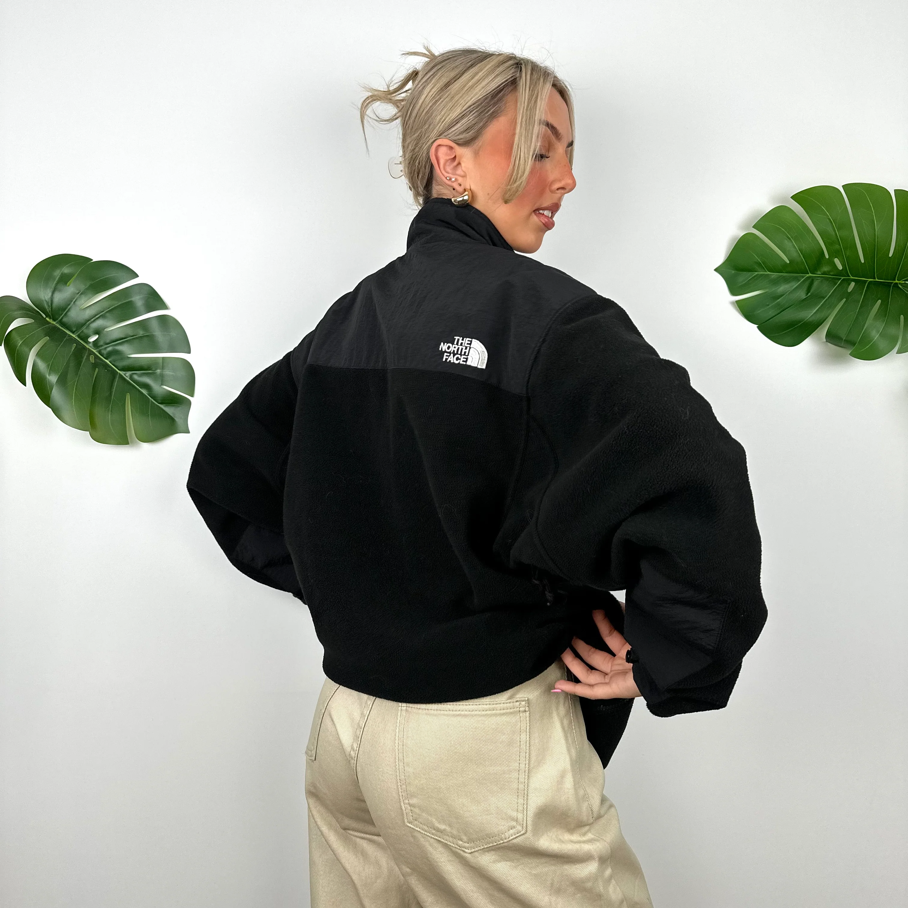 North Face Black Denali Teddy Bear Fleece Zip Up Jacket (XL) - Image 7