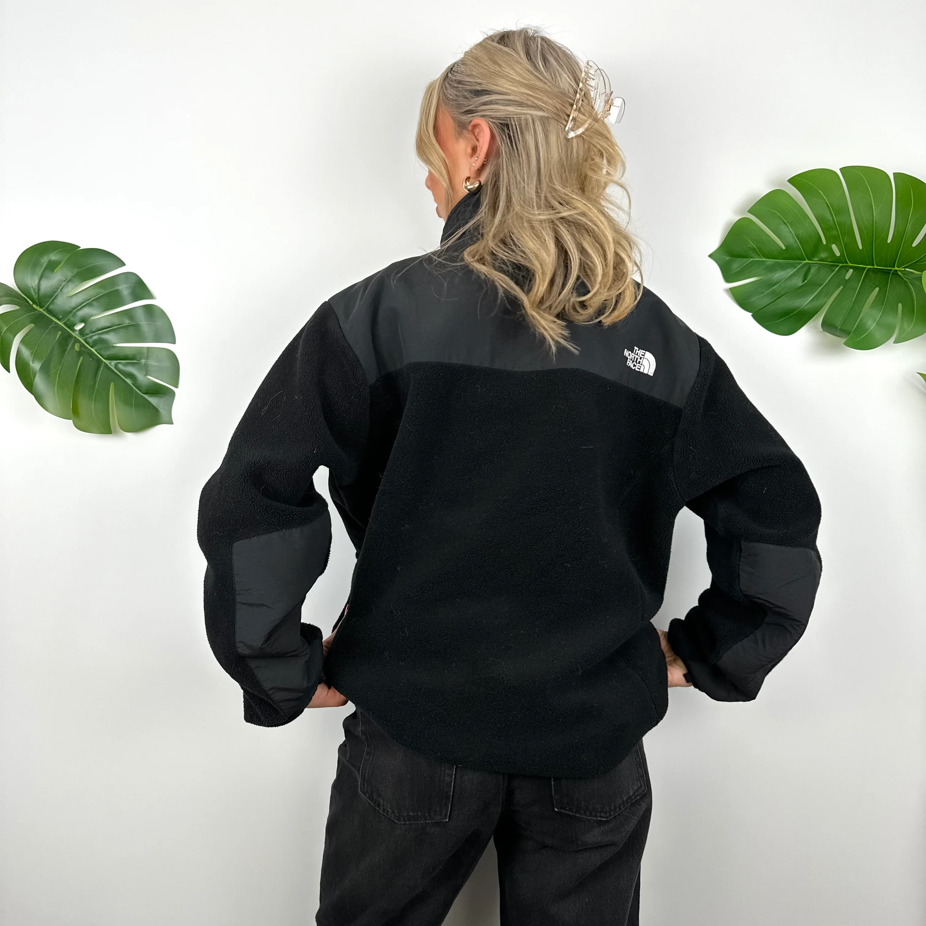 North Face Black Denali Teddy Bear Fleece Zip Up Jacket (XL) - Image 4