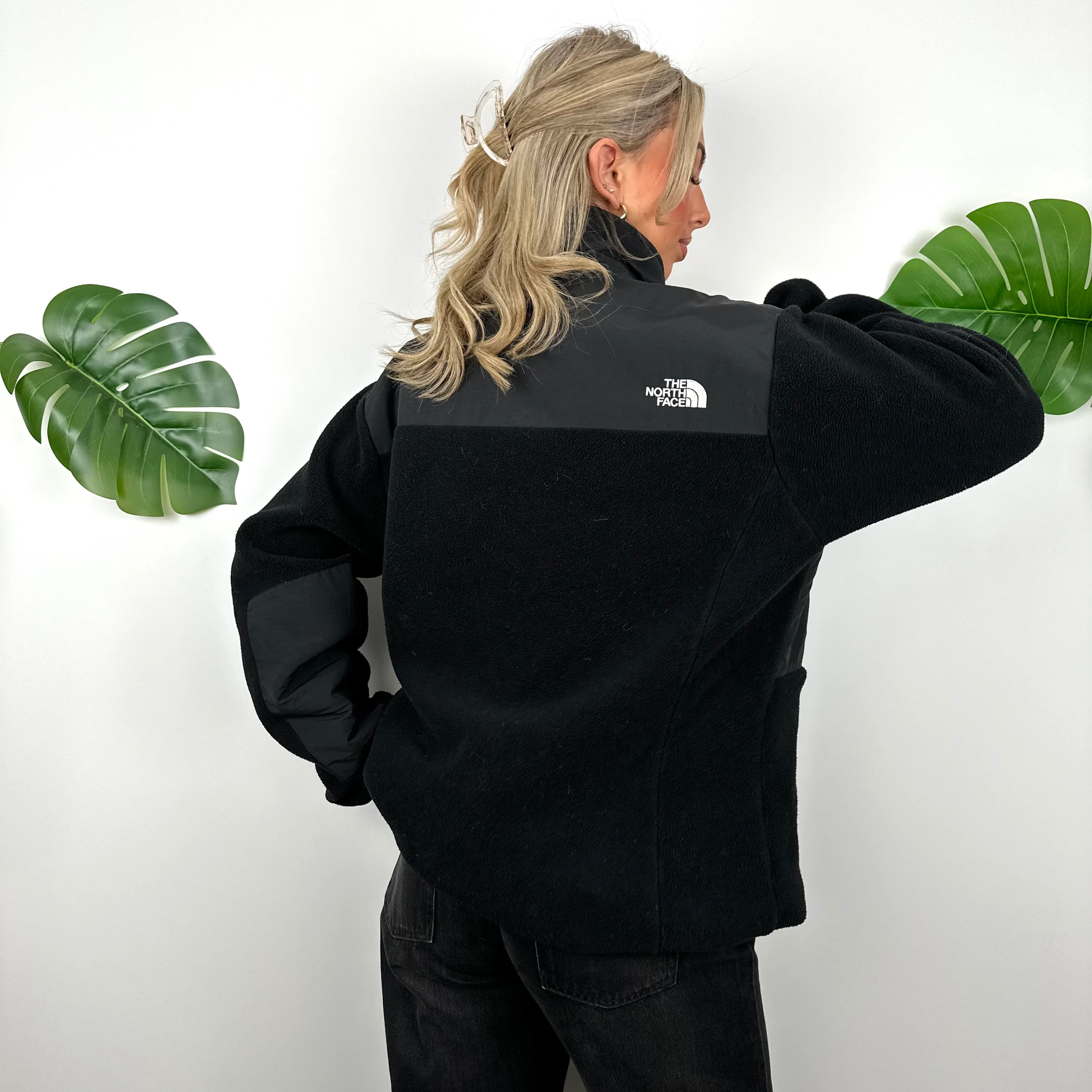 North Face Black Denali Teddy Bear Fleece Zip Up Jacket (XL) - Image 7