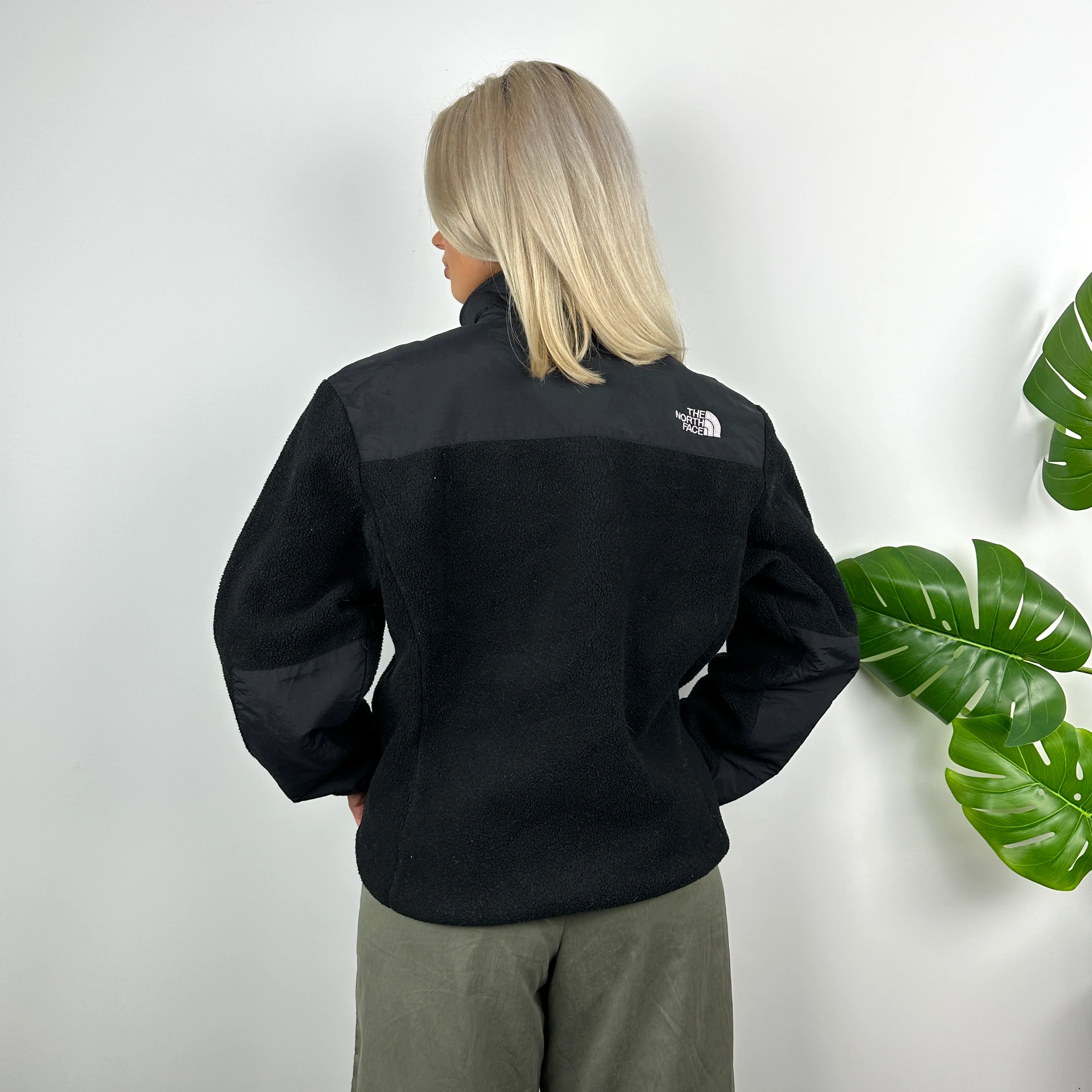 North Face Black Denali Teddy Bear Fleece Zip Up Jacket (M) - Image 4