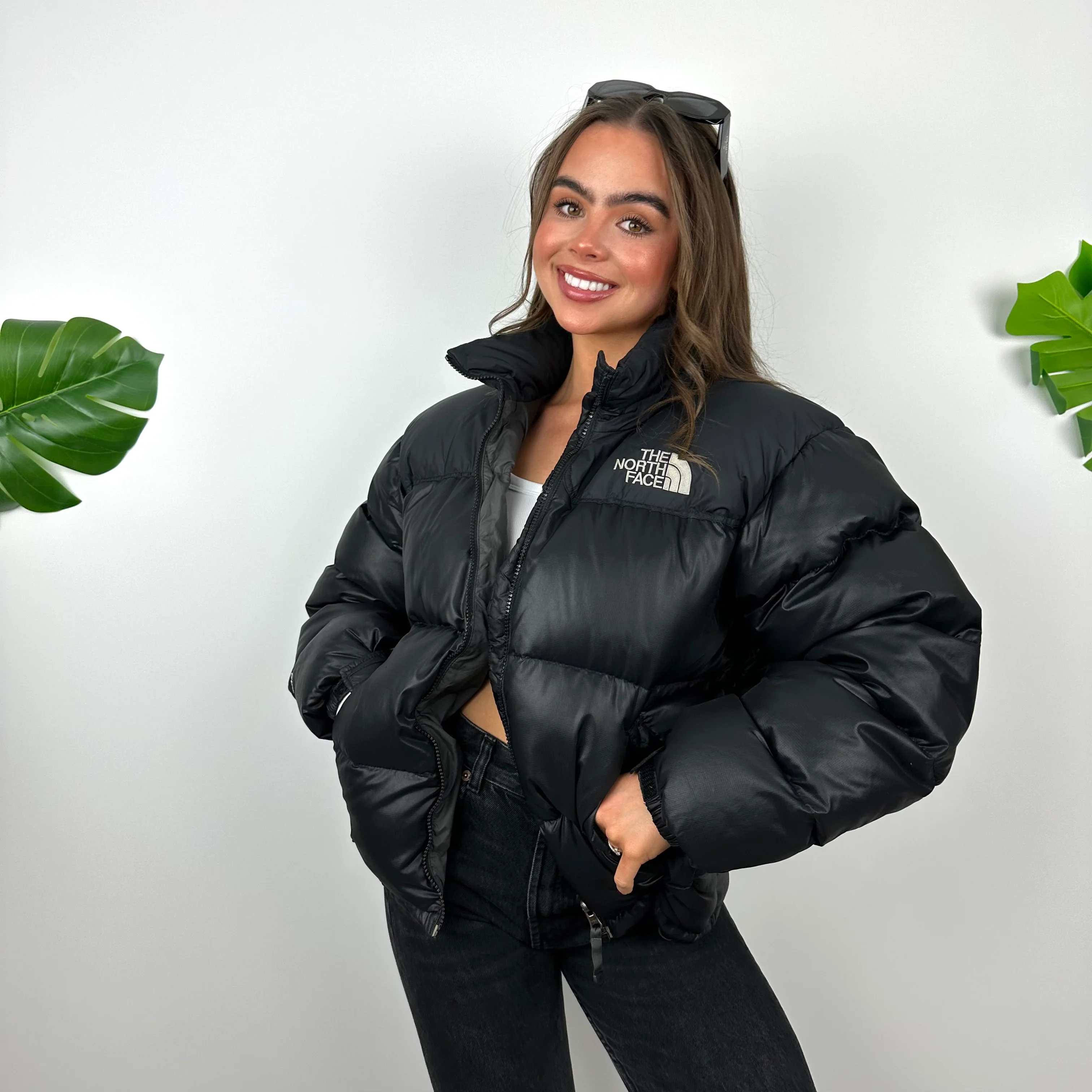 North Face Black Puffer Jacket (S) - Image 3