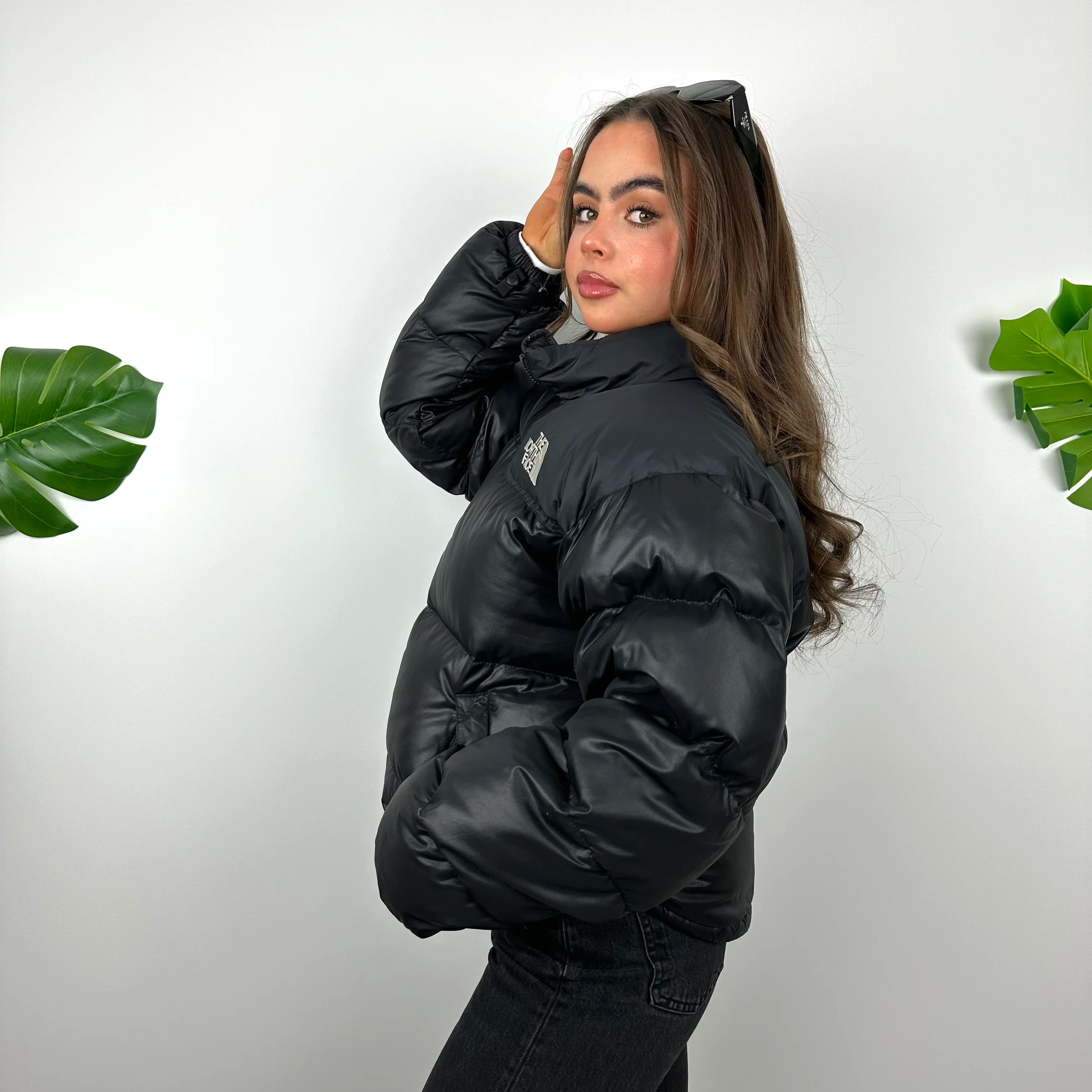North Face Black Puffer Jacket (S) - Image 5