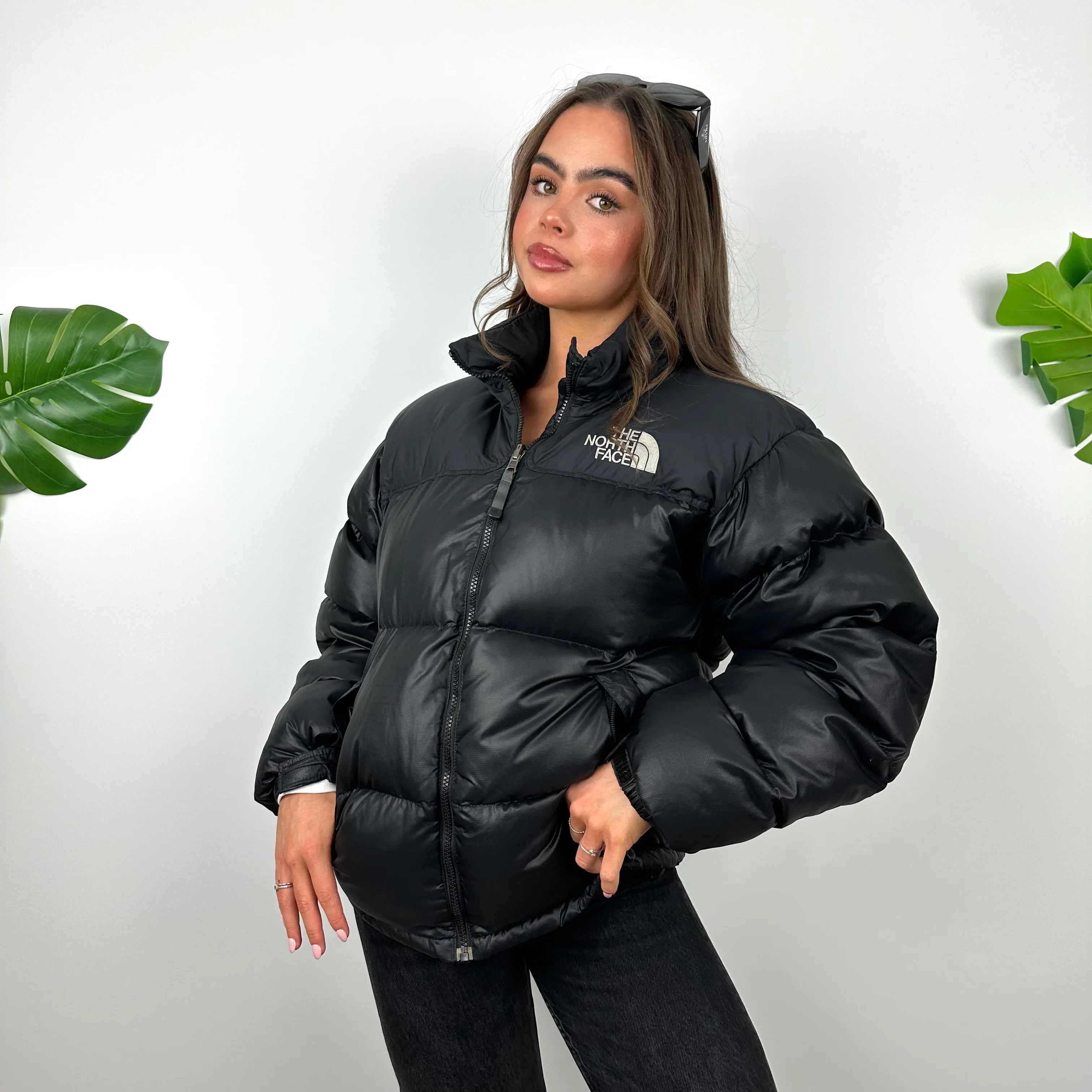 North Face Black Puffer Jacket (S) - Image 6
