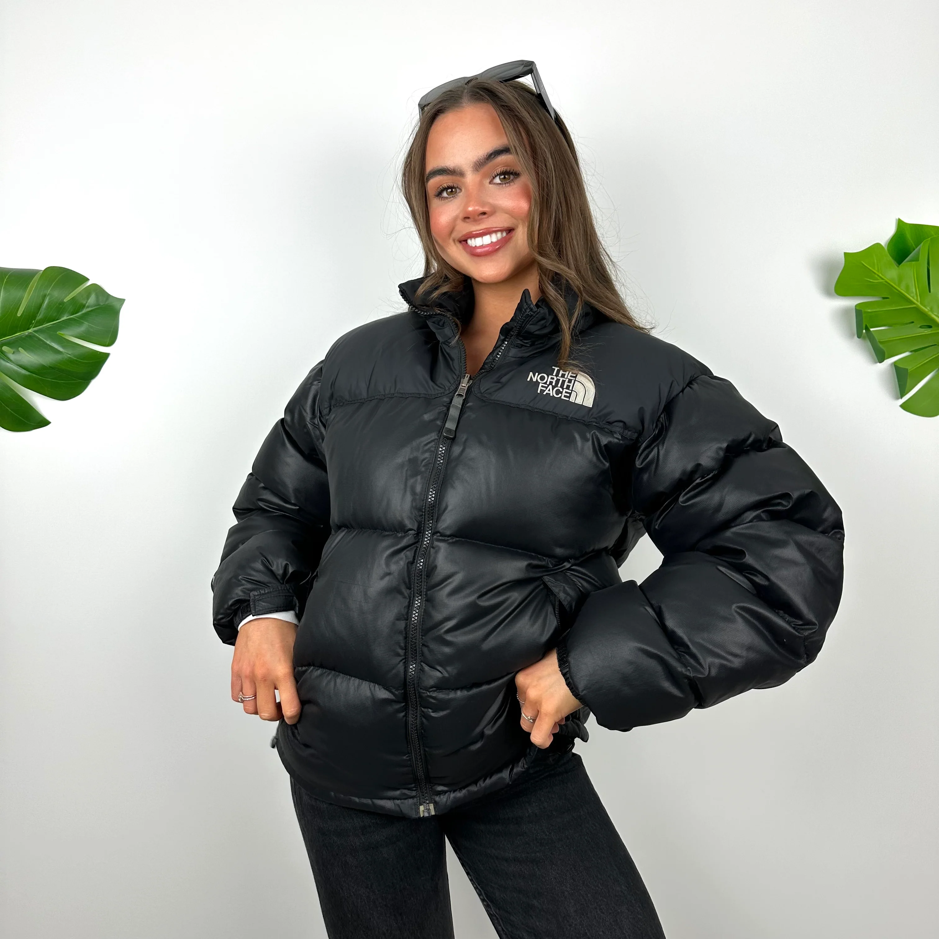 North Face Black Puffer Jacket (S) - Image 7